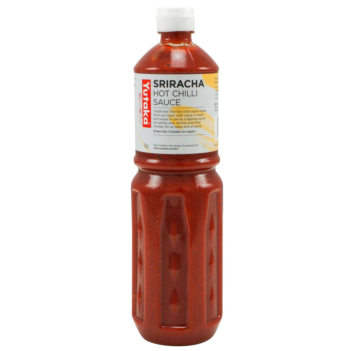 Yutaka Sriracha Chilli Sauce 1kg - Bold Garlicky Heat with Tangy Kick