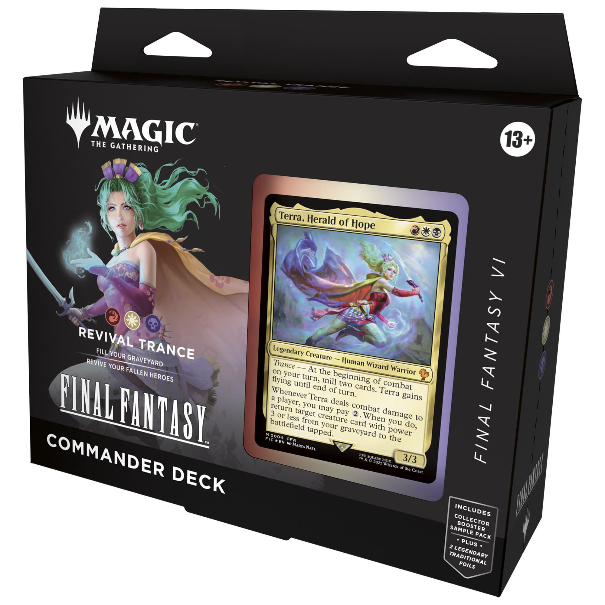 Magic: The Gathering - Final Fantasy VI Revival Trance Commander Deck [100-Card Deck] 1