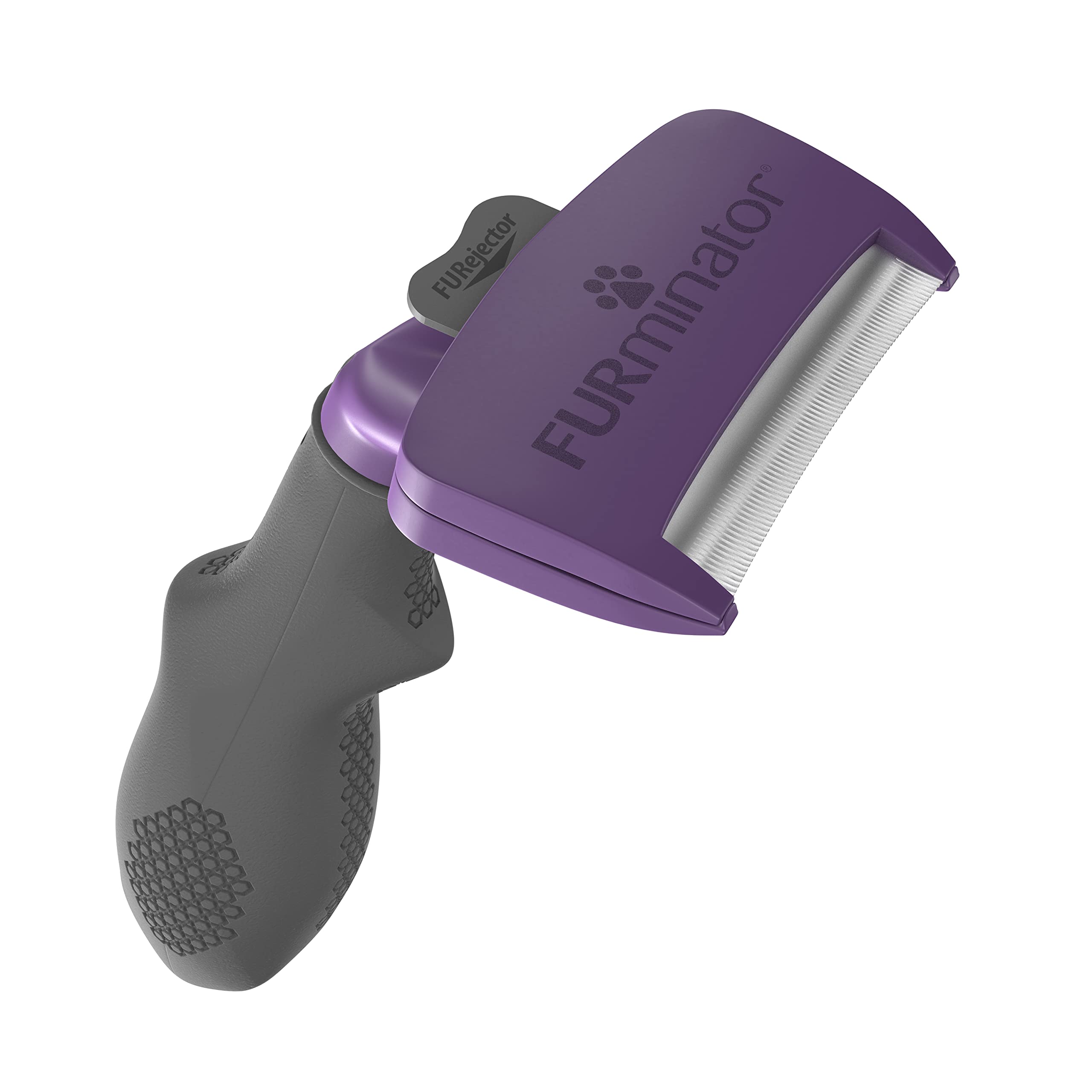 FURminator DeShedding Tool - Medium/Large Short Haired Cats | Removes 90% Loose Hair
