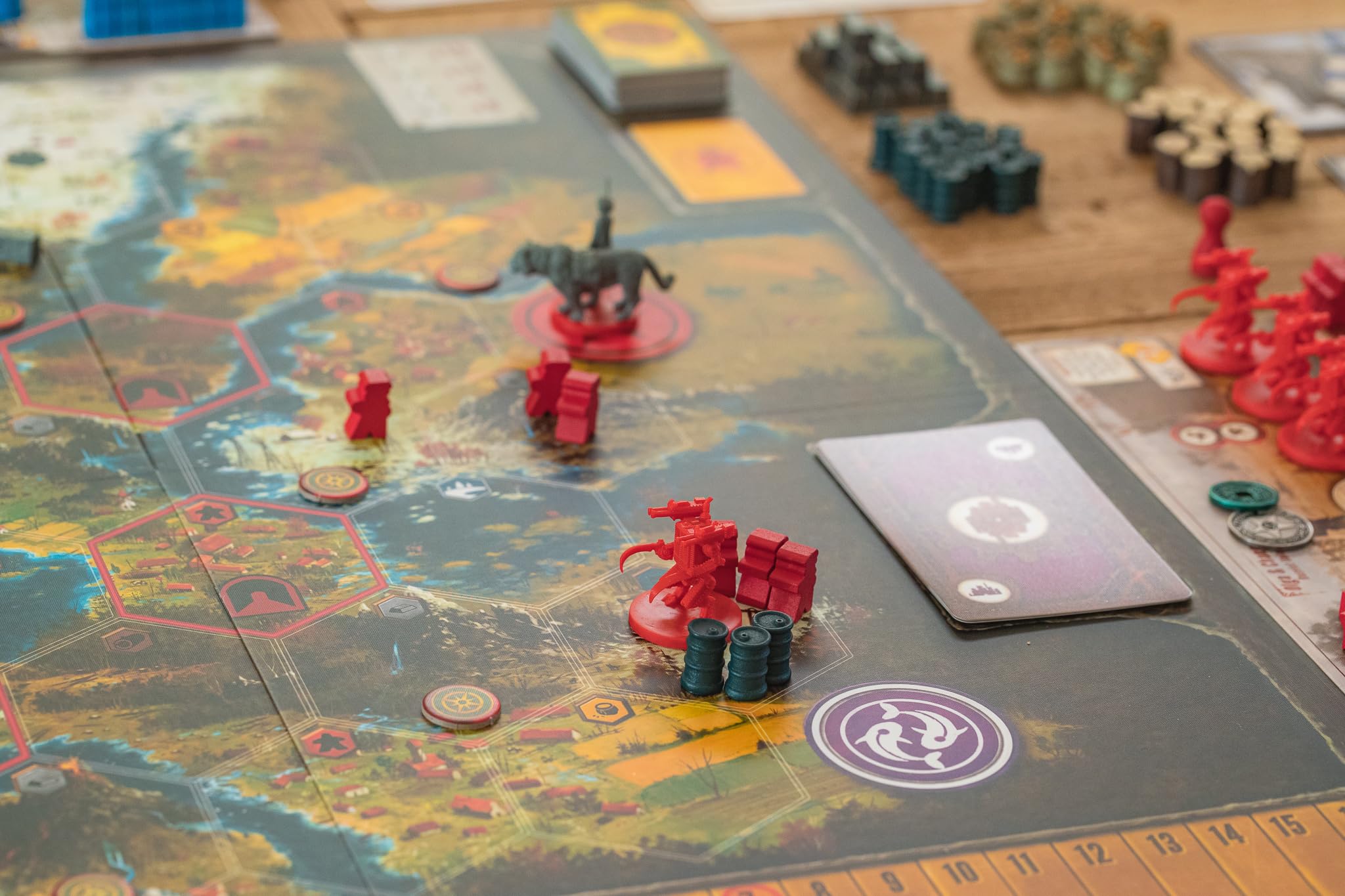 Stonemaier Games Scythe Realistische Ressourcen-Erweiterung 5