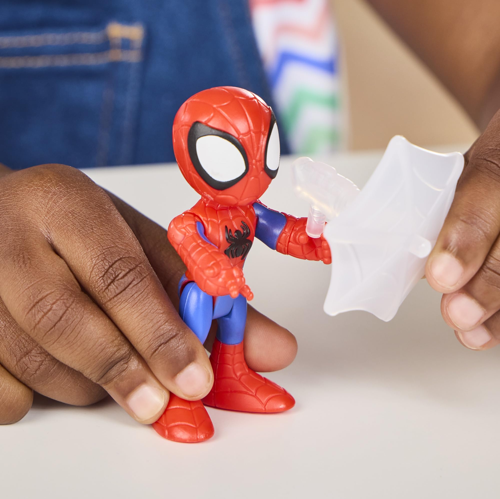 Marvel Spidey and His Amazing Friends Spidey Web Crawler Toy Car with 7.6-cm Figure | Ages 3+ | Plastic 5
