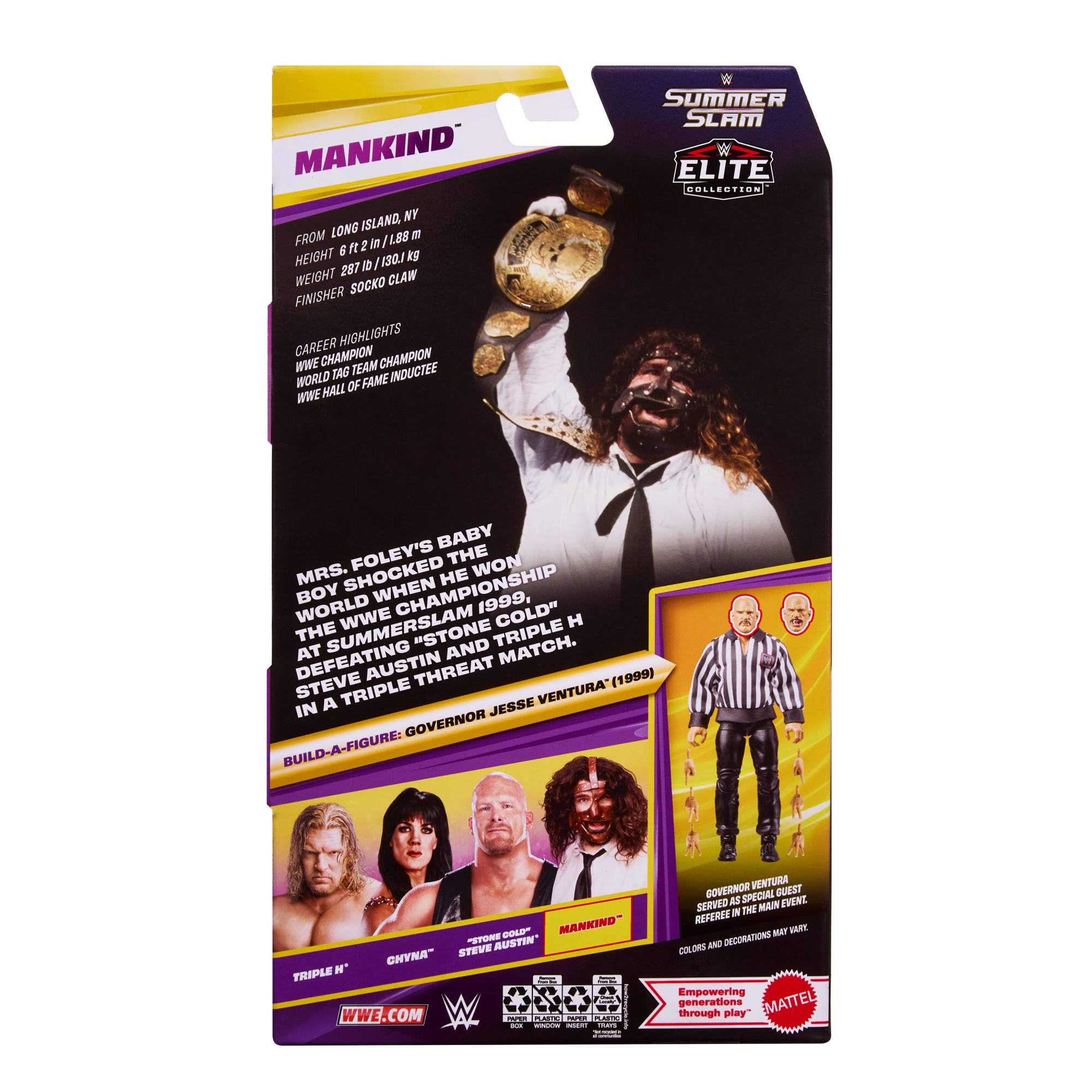 Mattel WWE Elite Collection Action Figure JHX81 | 6.5-inch | Multicolor | Unisex Children 3