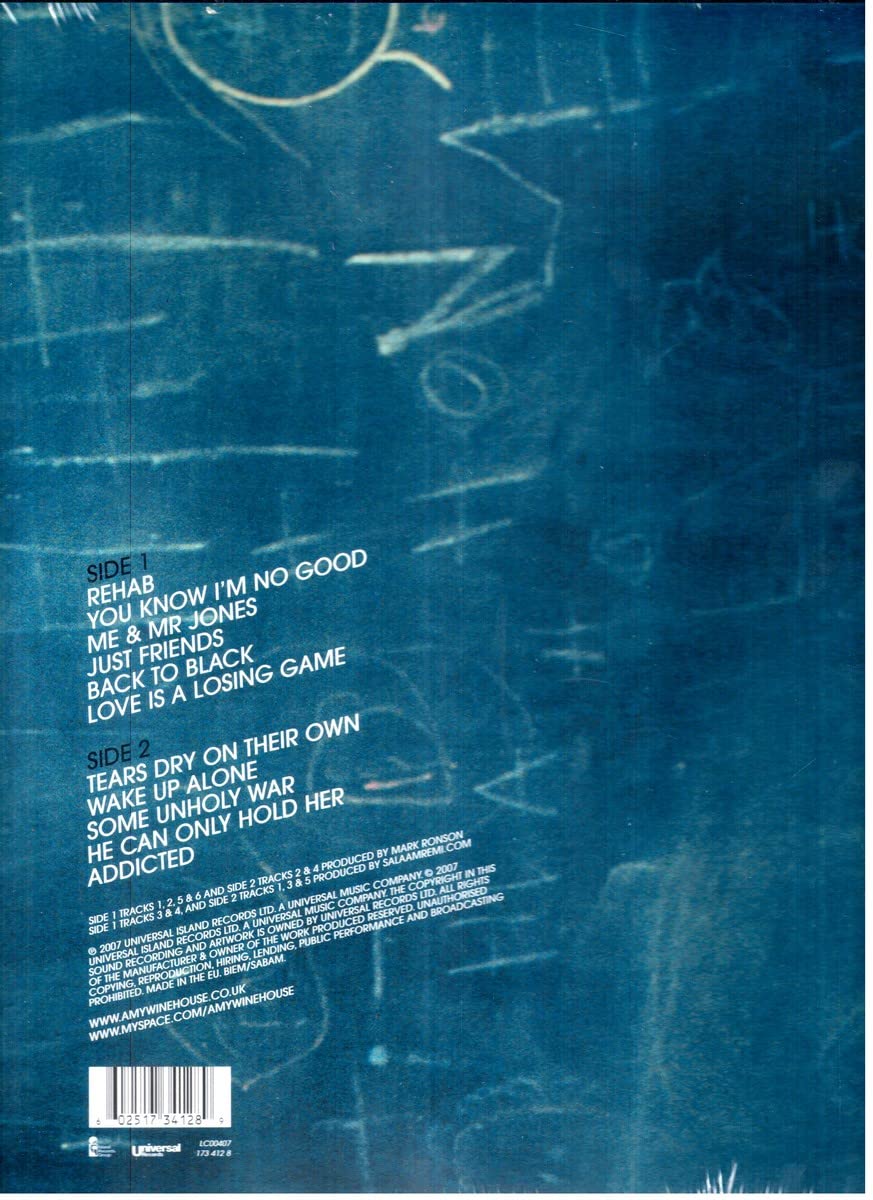 Amy Winehouse - Back To Black [VINYL]