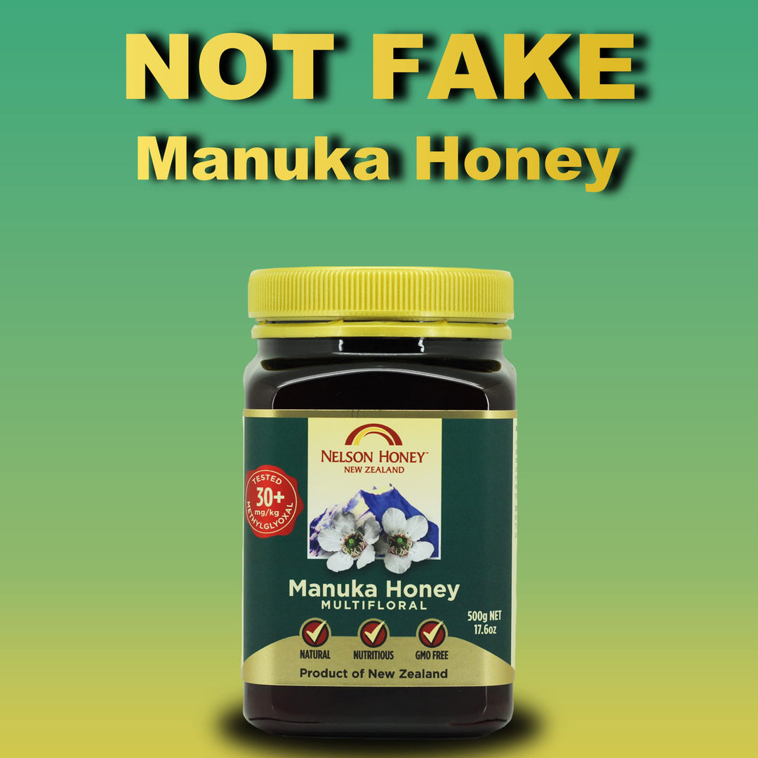 Nelson Honey Classic 30+mg Methylglyoxal Manuka Honey 500g