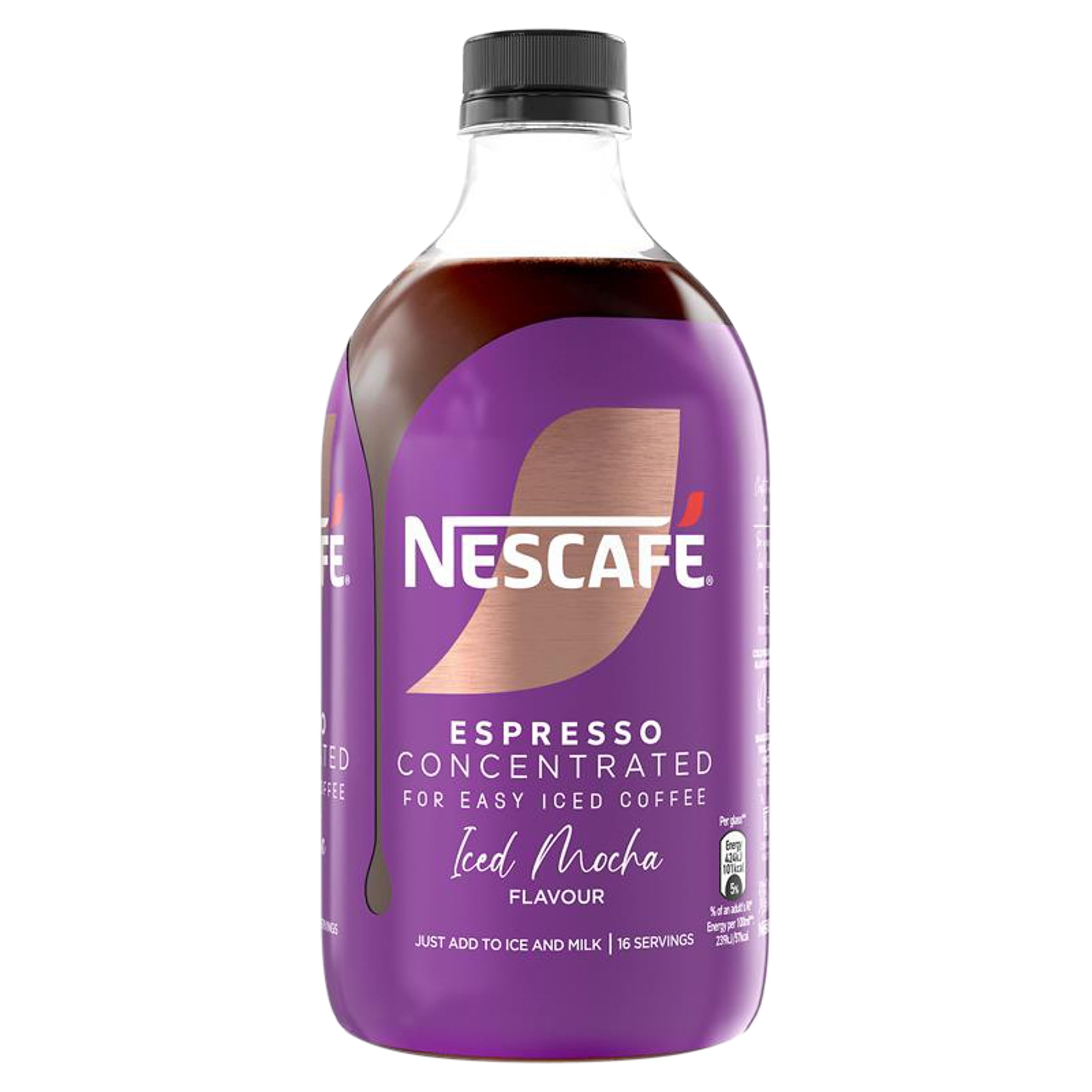 NESCAFÉ Iced Coffee Espresso Concentrate Mocha Flavour | 500ml | 16 Servings 1