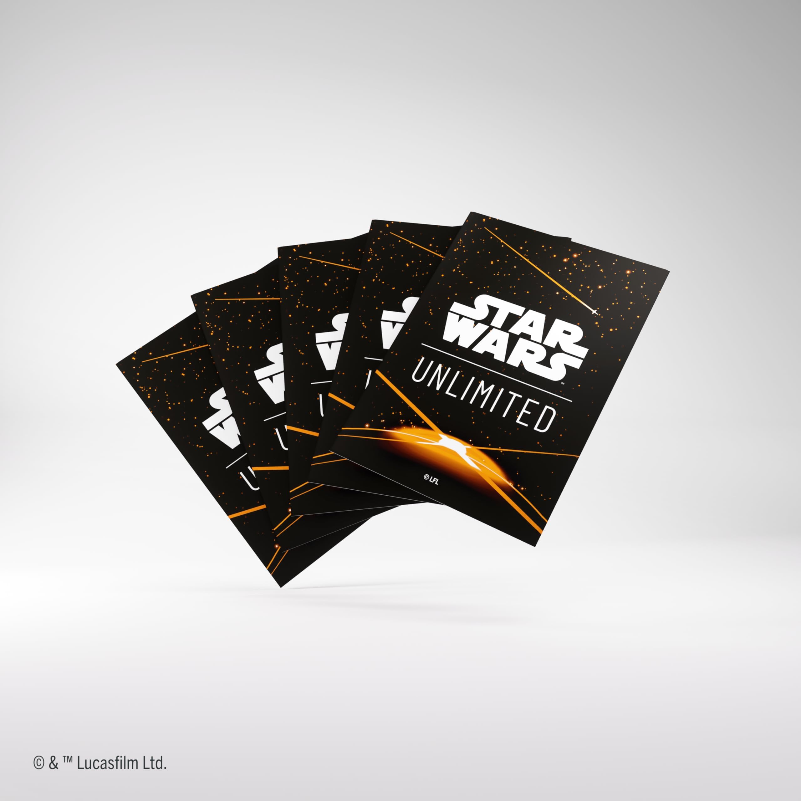 Gamegenic Star Wars: Unlimited Card Game Art Hüllen – Orange 3