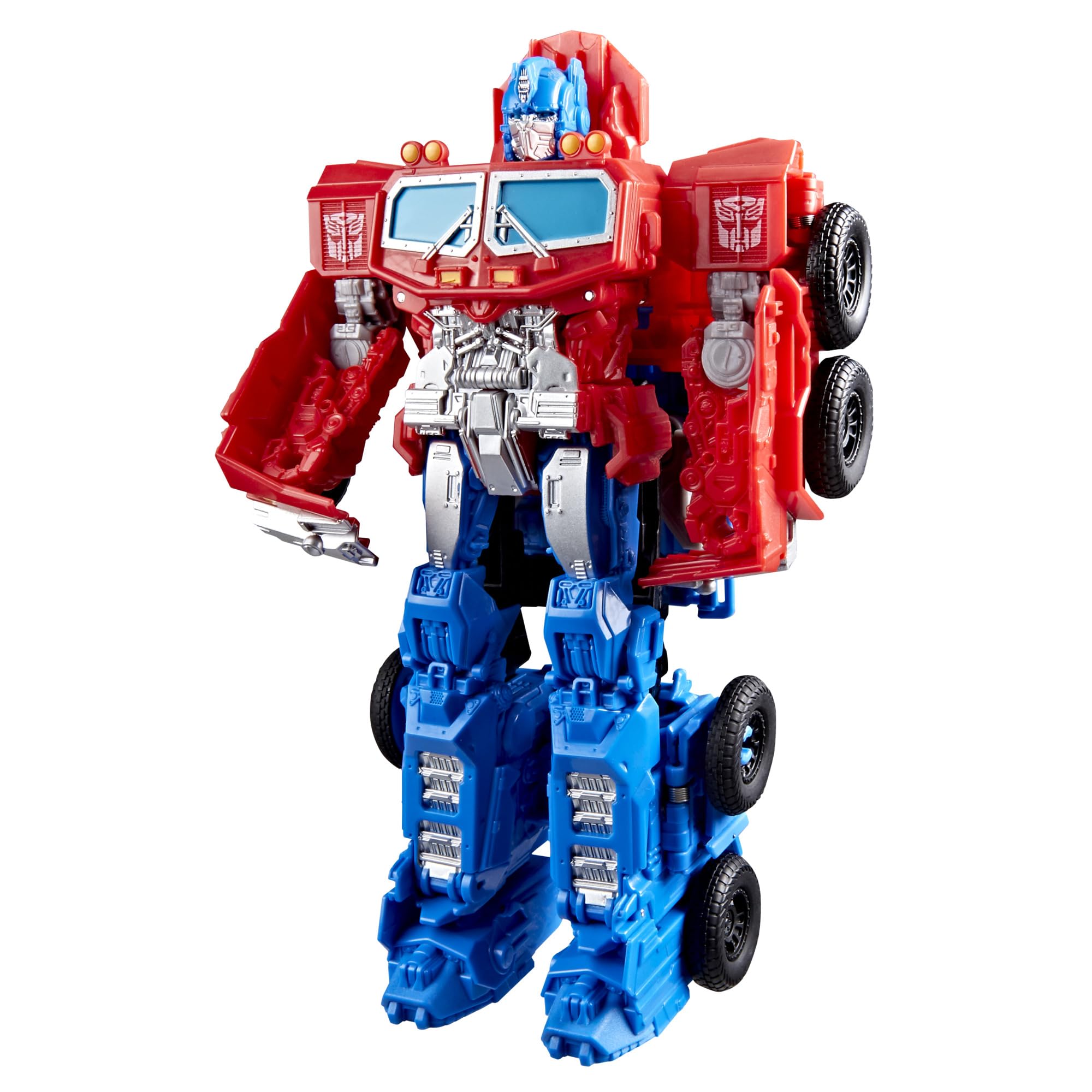 Transformers Optimus Prime Smash Changers Action Figure - 9 Inch Robot | Truck Conversion