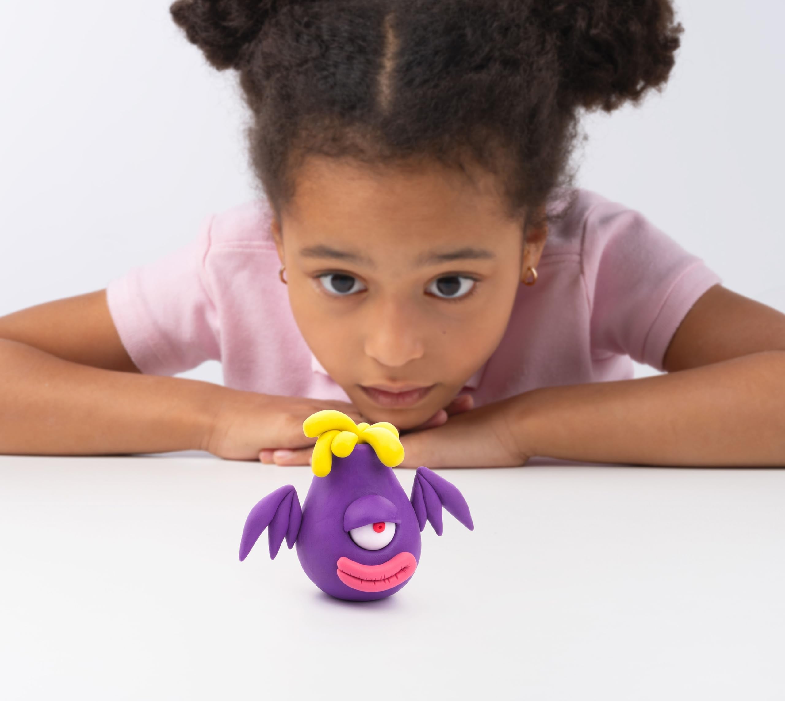 Hey Clay Aliens Set - Air Dry Clay Kit for Kids with 15 Vibrant Colors 2