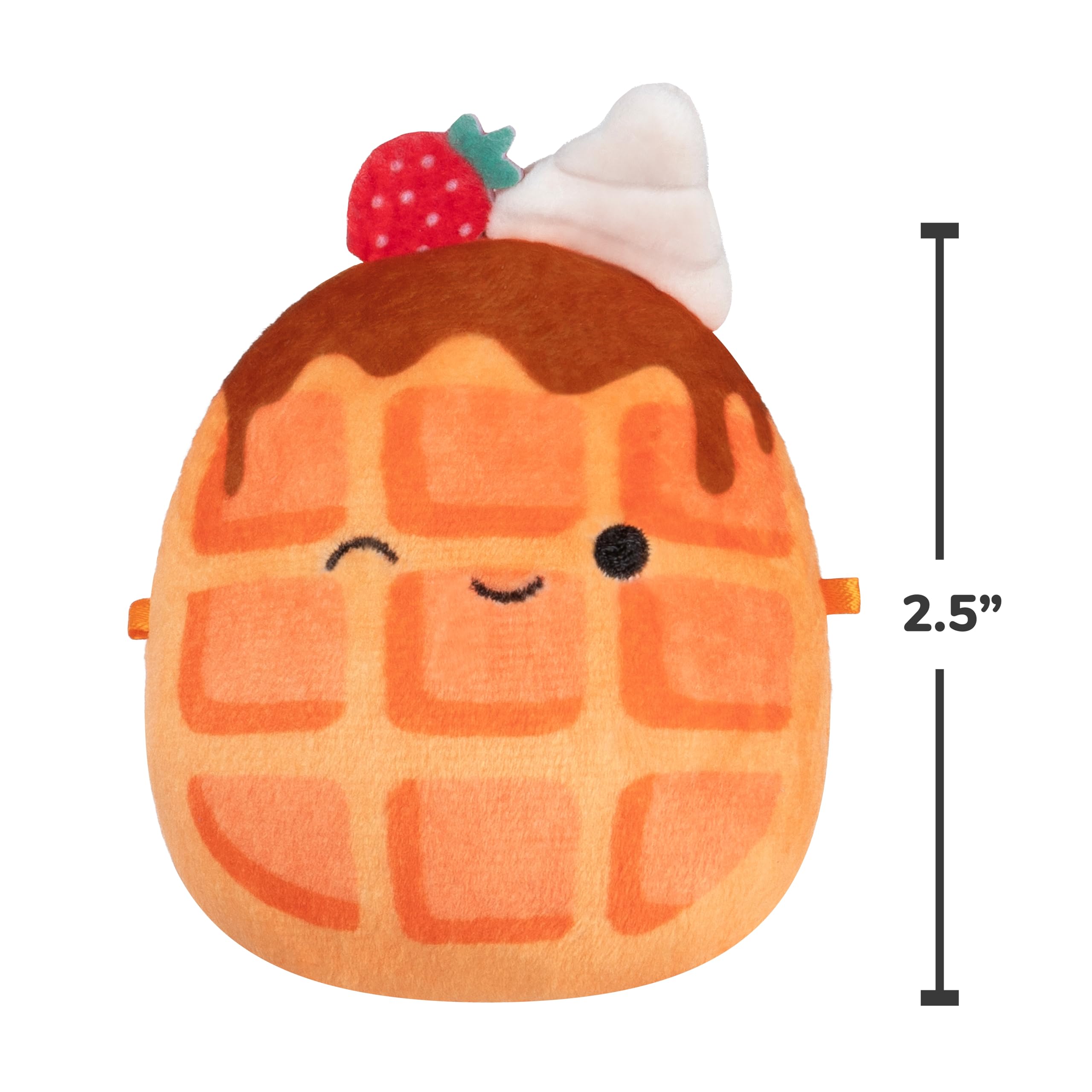 Micromallows Squishmallows 3-Pack Plush - Auggie the Cuttlefish, Zinx the Alien, Weaver the Waffle 2