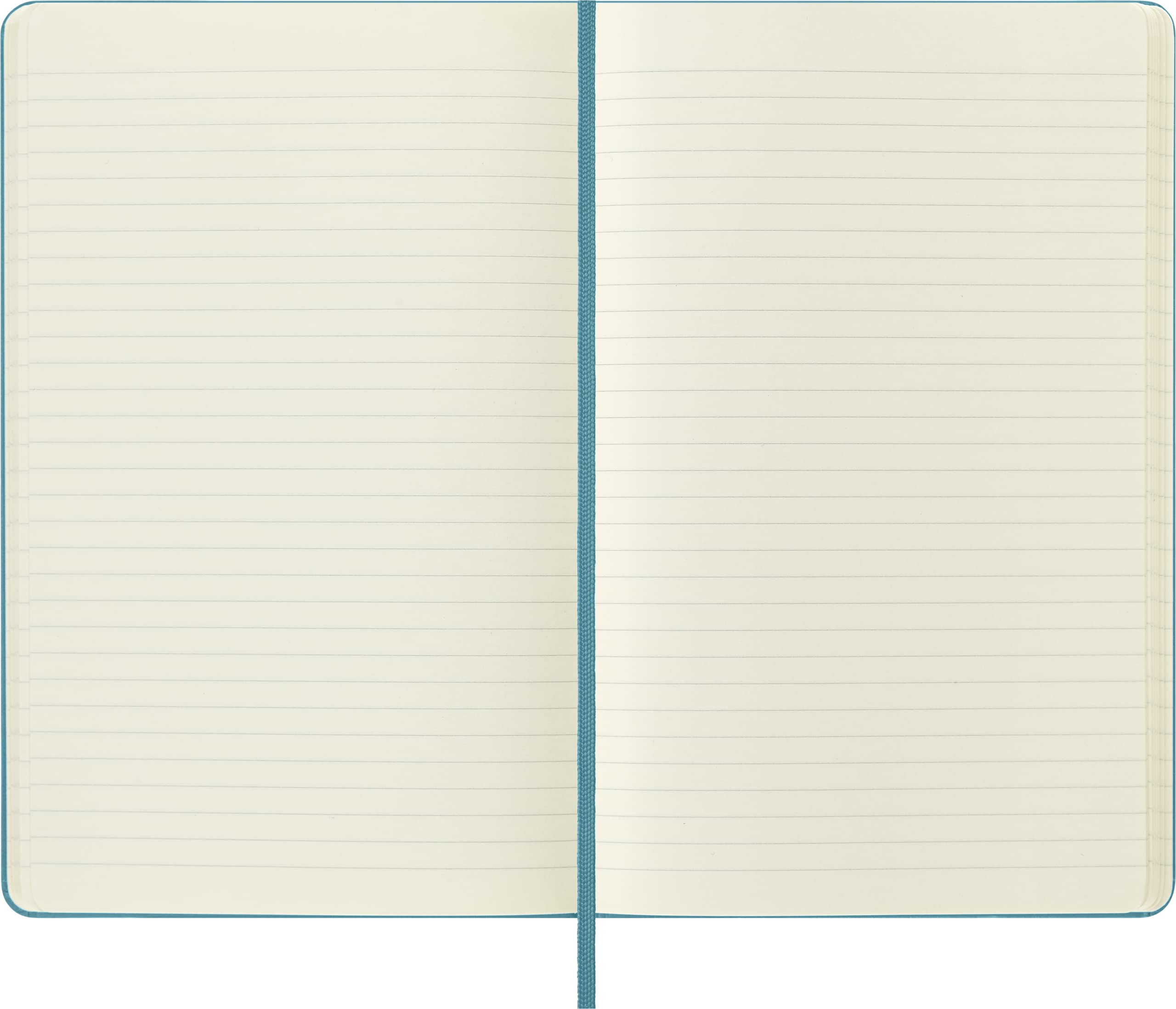Moleskine Classic Notebook - Ruled Pages, Hard Cover, Large 13x21cm | 240 Pages | Reef Blue 4