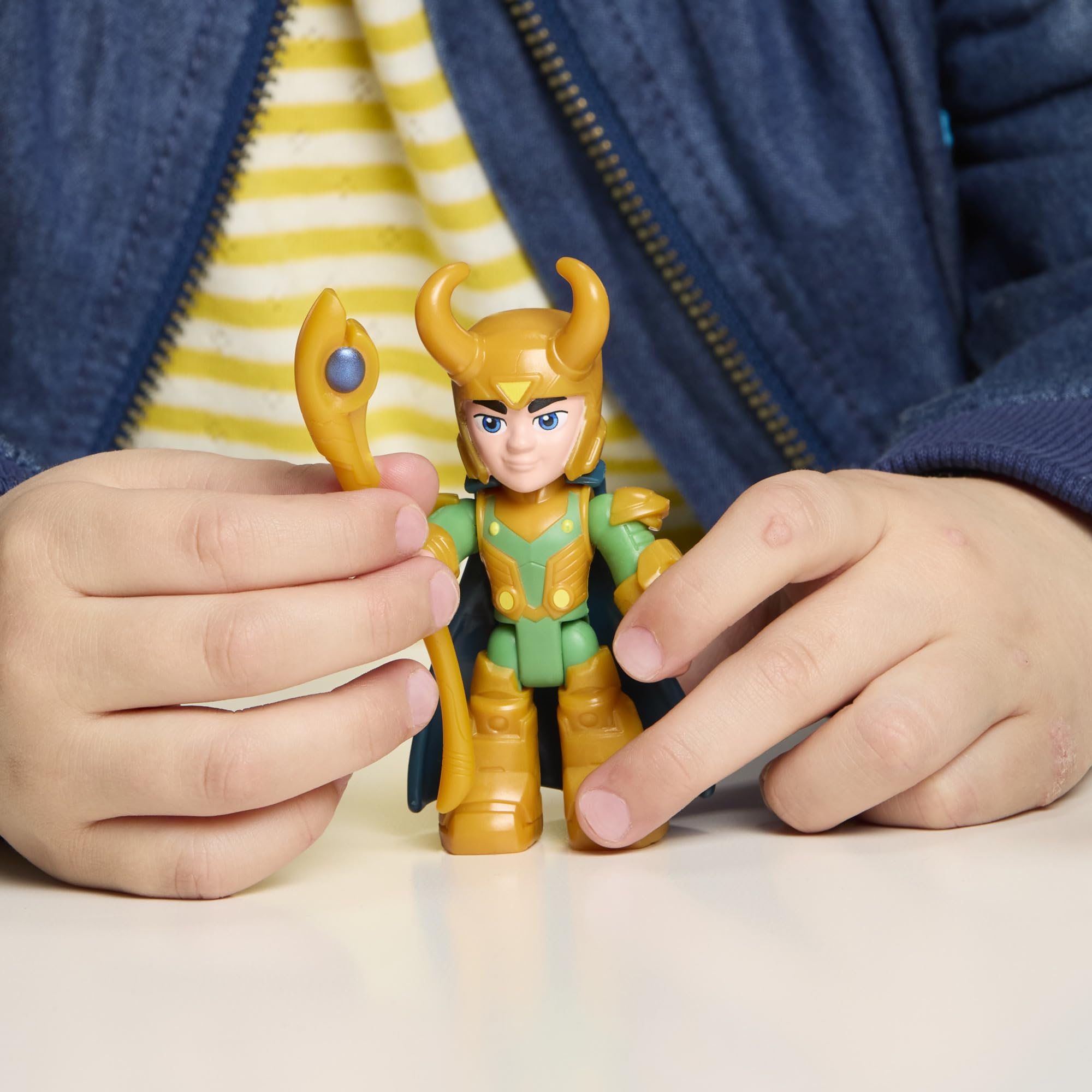 Marvel Iron Man and his Awesome Friends Hammer & Havoc Pack Action Figures - 7.6 cm, Ages 3+ 5