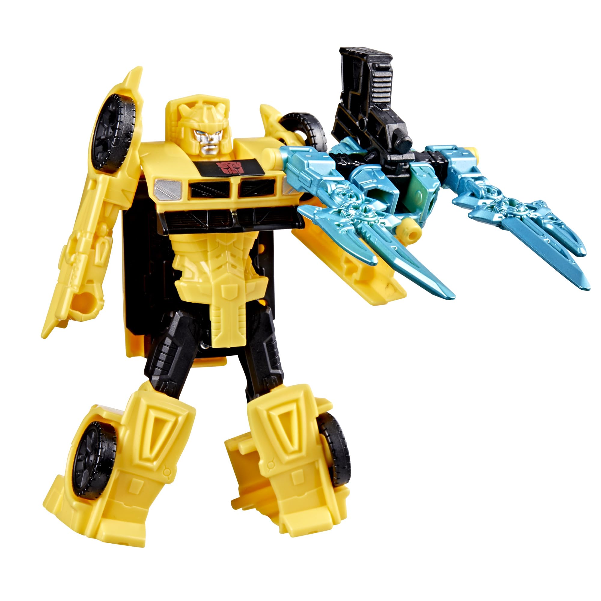 Transformers CYBERWORLD Armored Changers Bumblebee Action Figure - Ages 6+, 2-in-1 Transformation, 18.07 cm 1