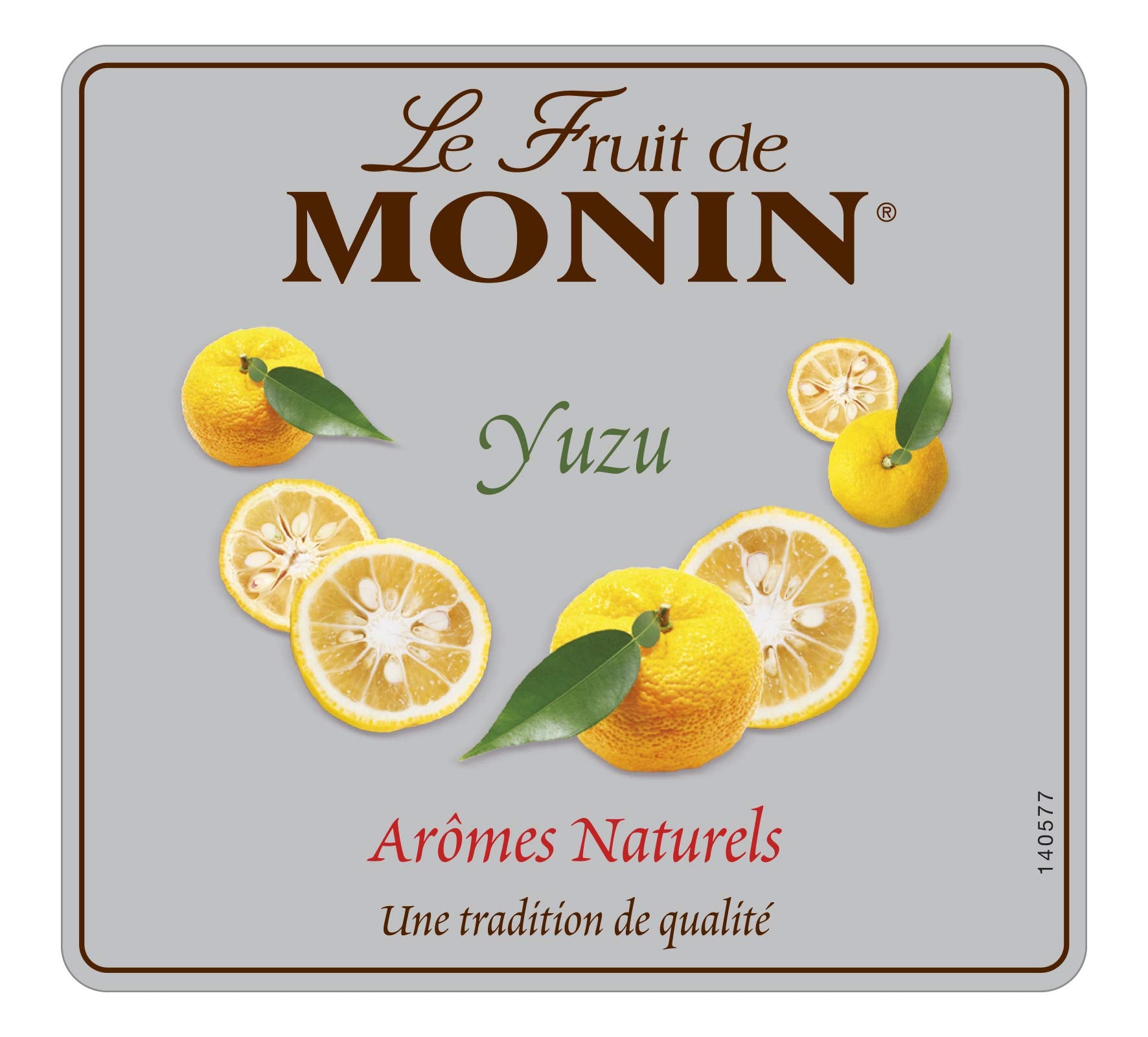 Monin Yuzu Fruit Mix Puree - 1L | 45% Fruit Content | Vegan & Halal Certified 3