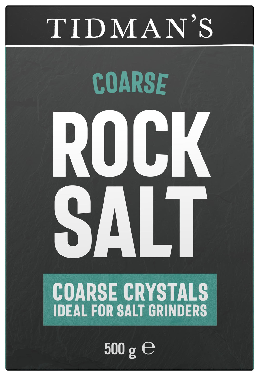Tidmans Natural Rock Salt, 500 g