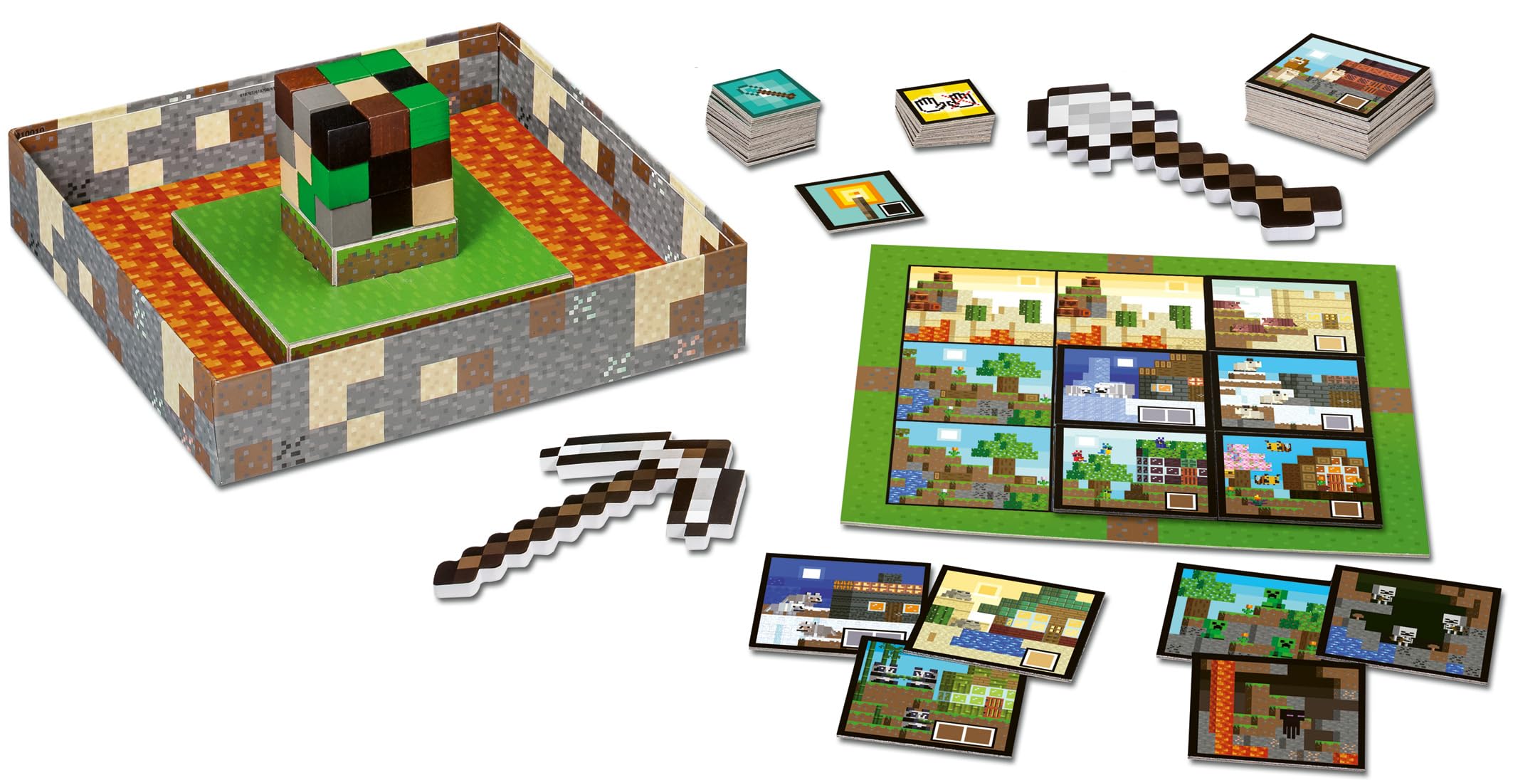 Ravensburger Minecraft Builders & Biomes Junior Board Game