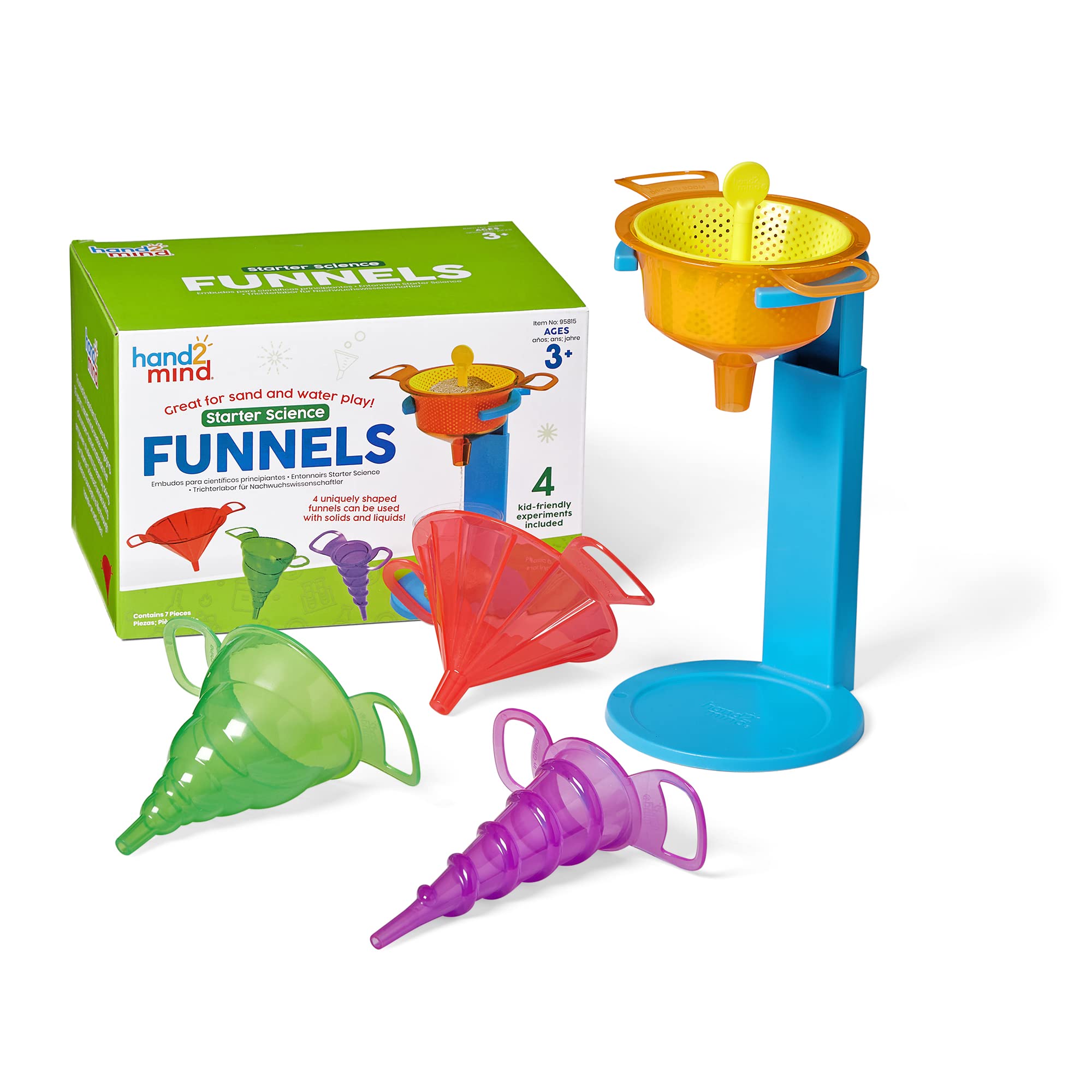 hand2mind Learning Resources Starter Science Funnels for Ages 3+