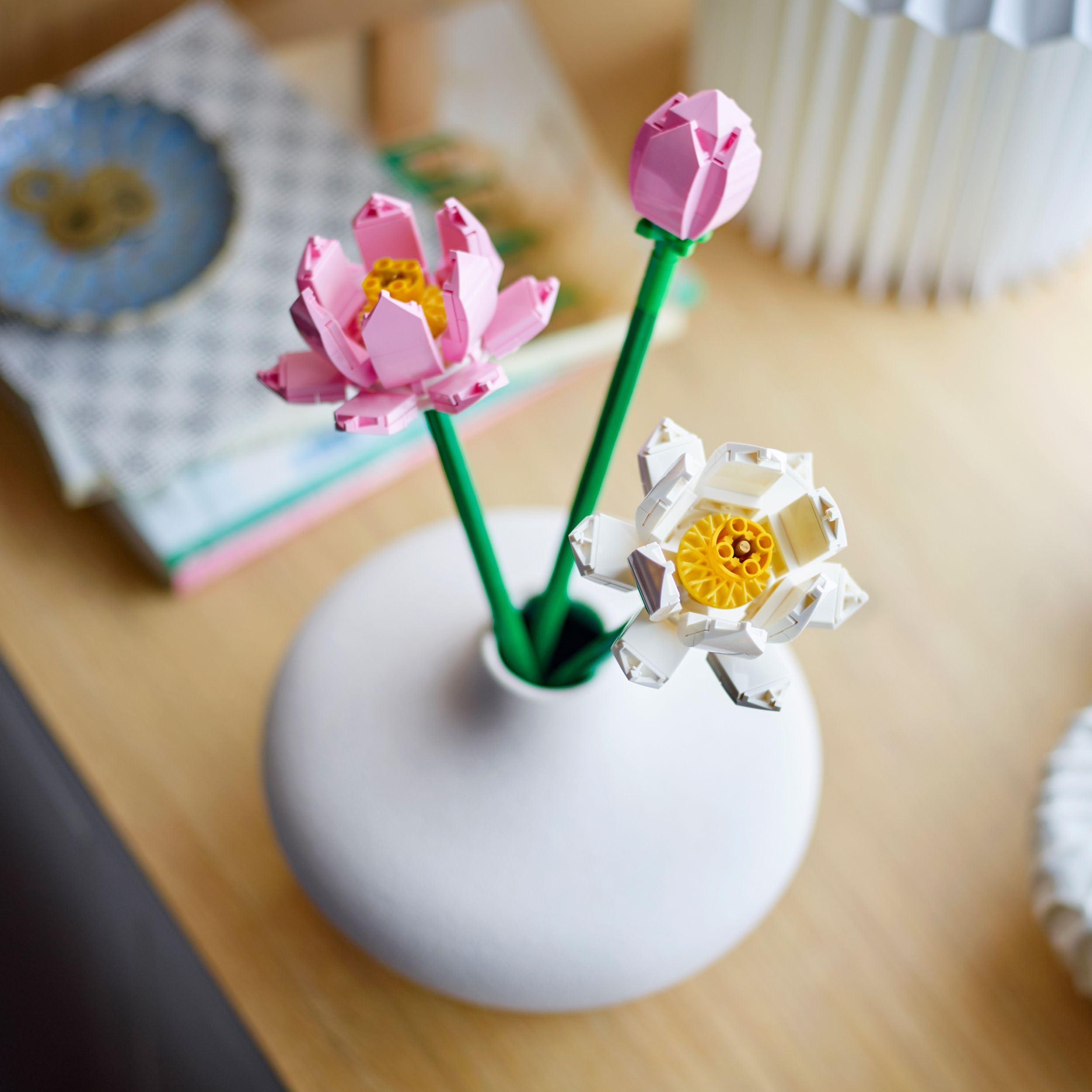 LEGO Botanicals Lotus Flowers Building Set 40647 | 8+ Years | Pink & White Blooms | Desk Decor 5
