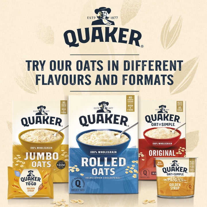 Quaker Oat So Simple Original Porridge, 10 x 27 g (270 g)