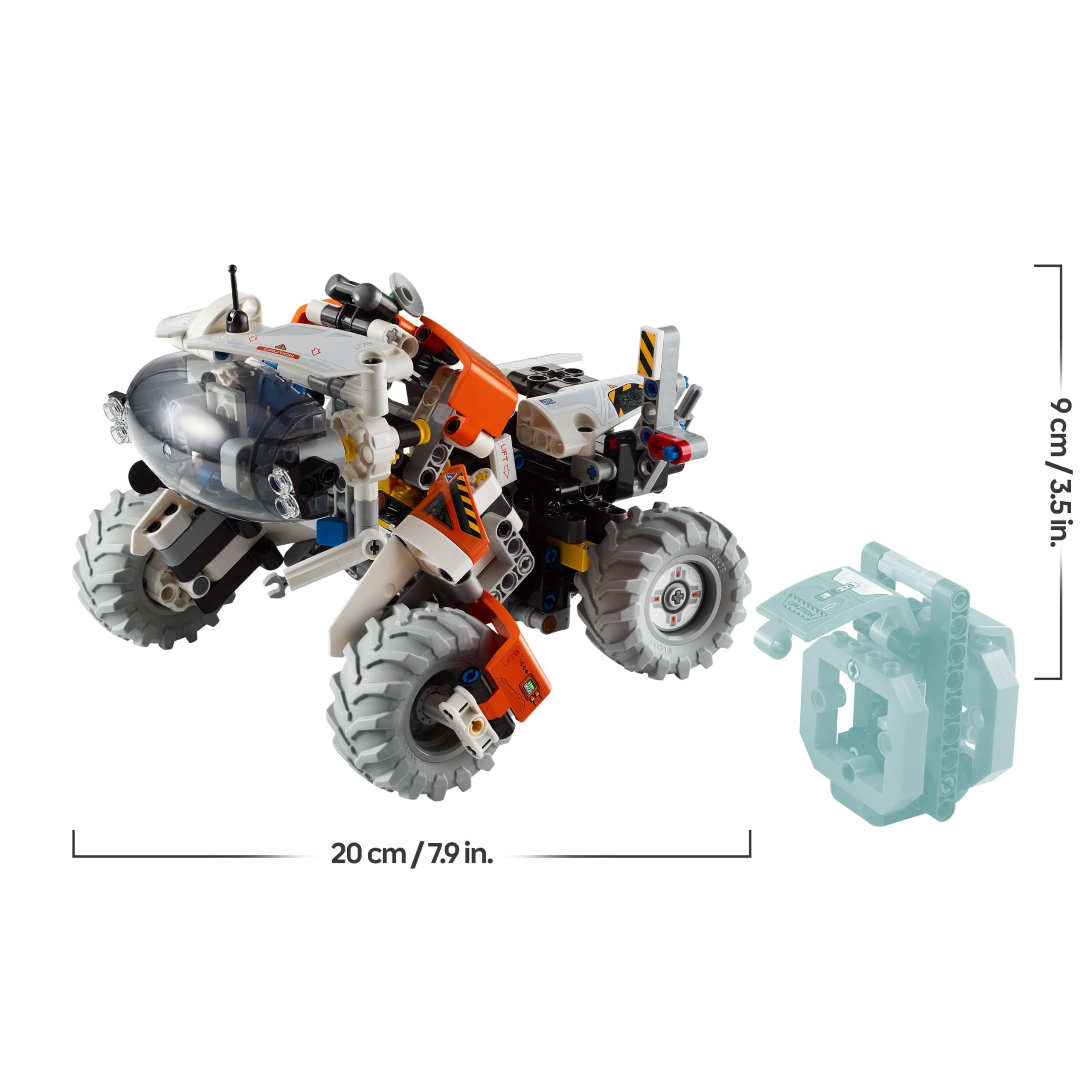 LEGO Technic Surface Space Loader LT78 - Space Vehicle Building Set for Kids 8+ 2