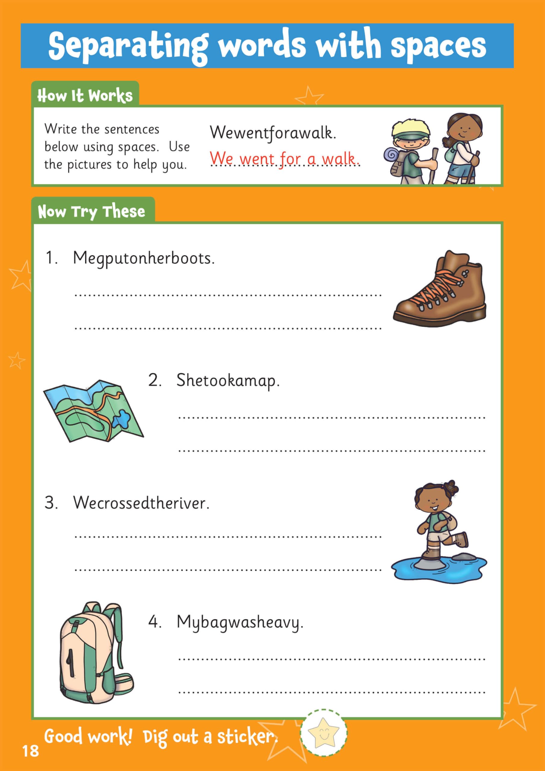 CGP Books 10 Minutes a Day English Activity Book - Ages 5-7 | National Curriculum Aligned | 64 Pages 6