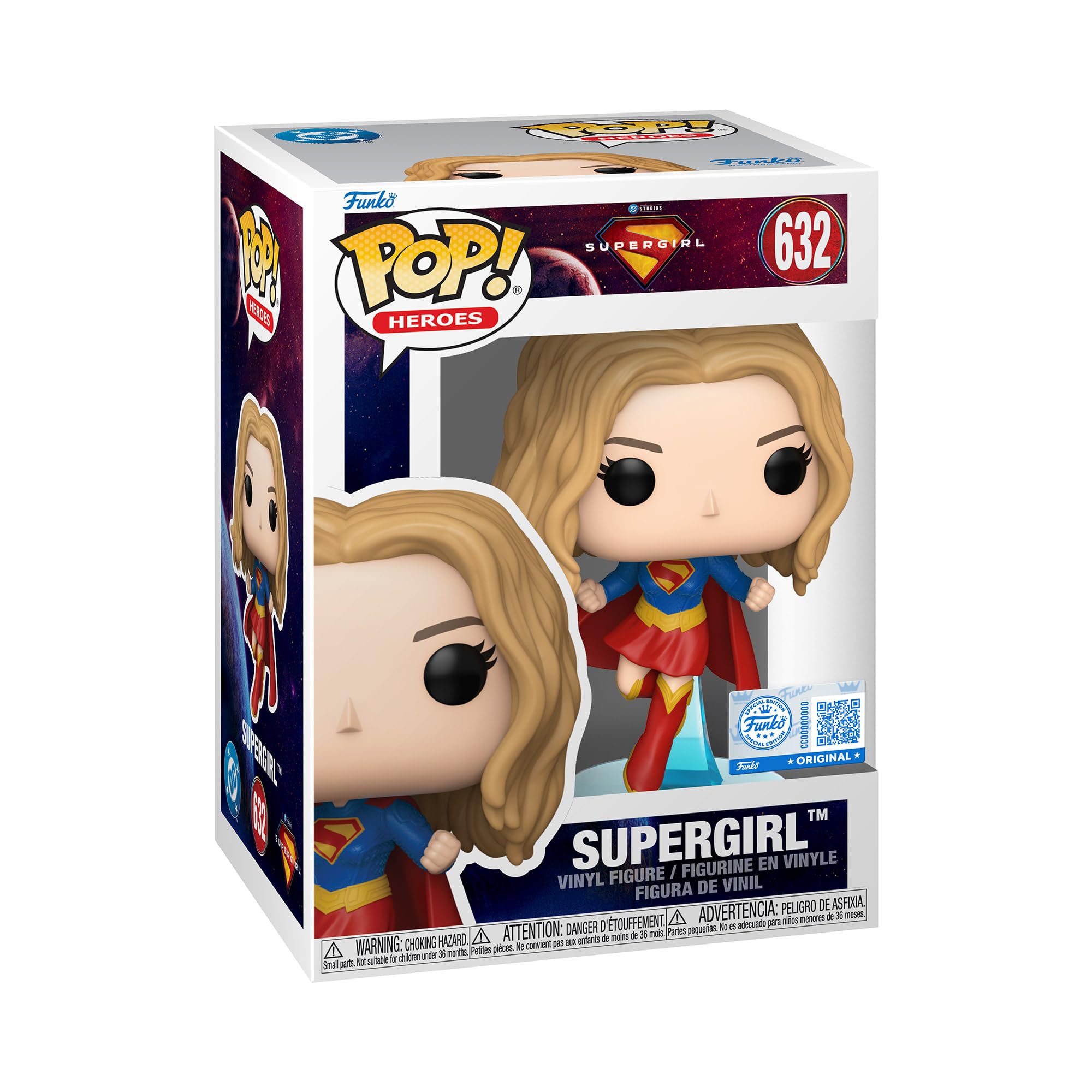 Funko POP! Supergirl (2026) Movie Collectable Vinyl Figure #90797 | 3.75 in 1