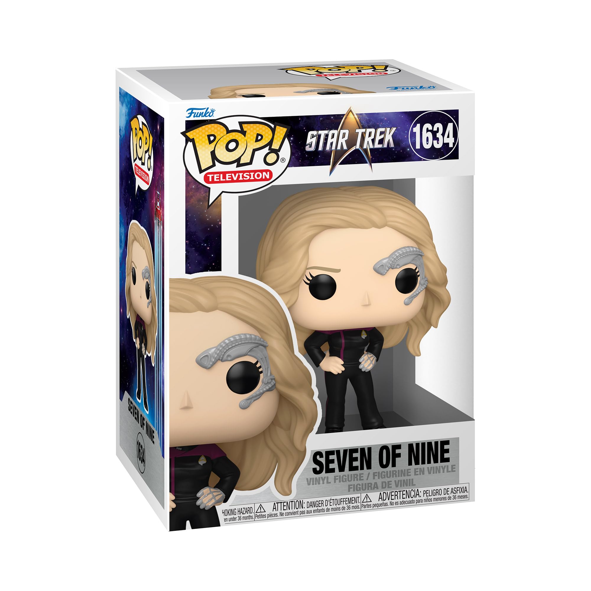 Funko Pop! TV Star Trek: Picard - Seven of Nine Vinyl Figure (80057) 2