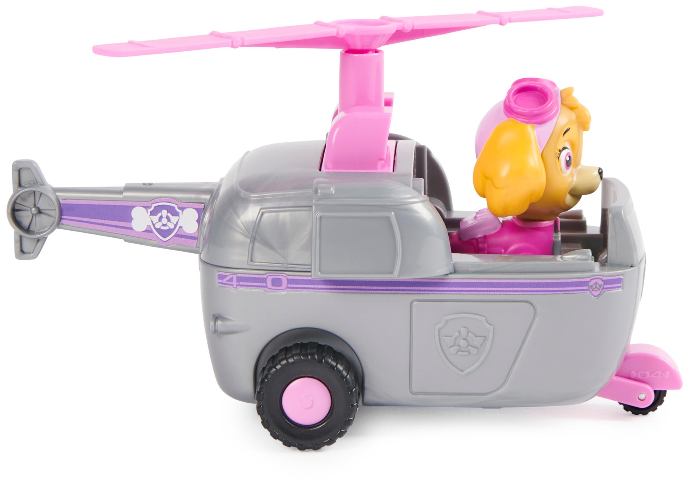 Paw Patrol Skye's Helicopter with Collectible Action Figure - Vehicle Toy for Kids 3+ 3