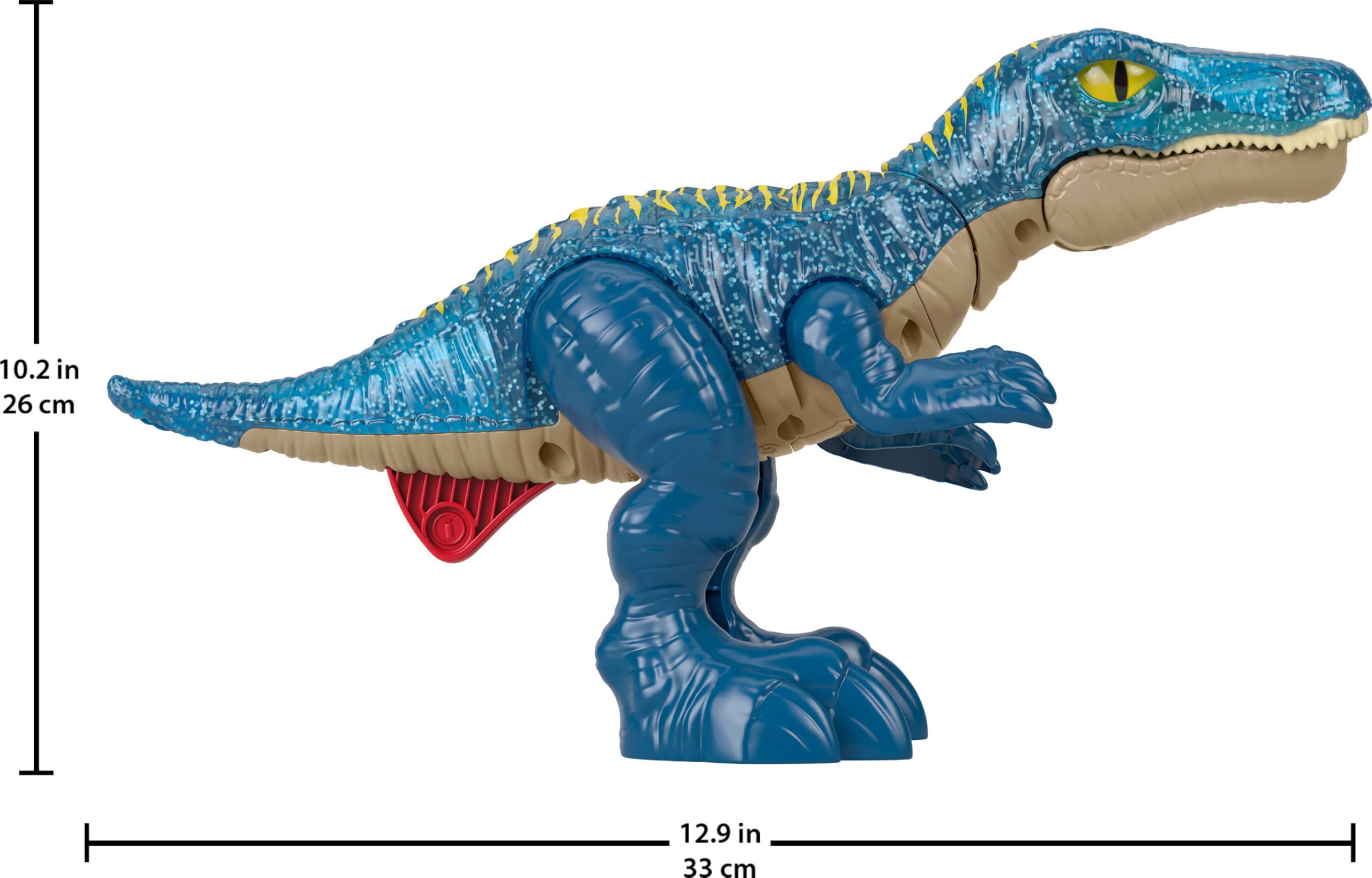 Fisher-Price Imaginext Jurassic World Growl & Glow Baryonyx Dinosaur Toy | Lights & Sound | Ages 3-8 5