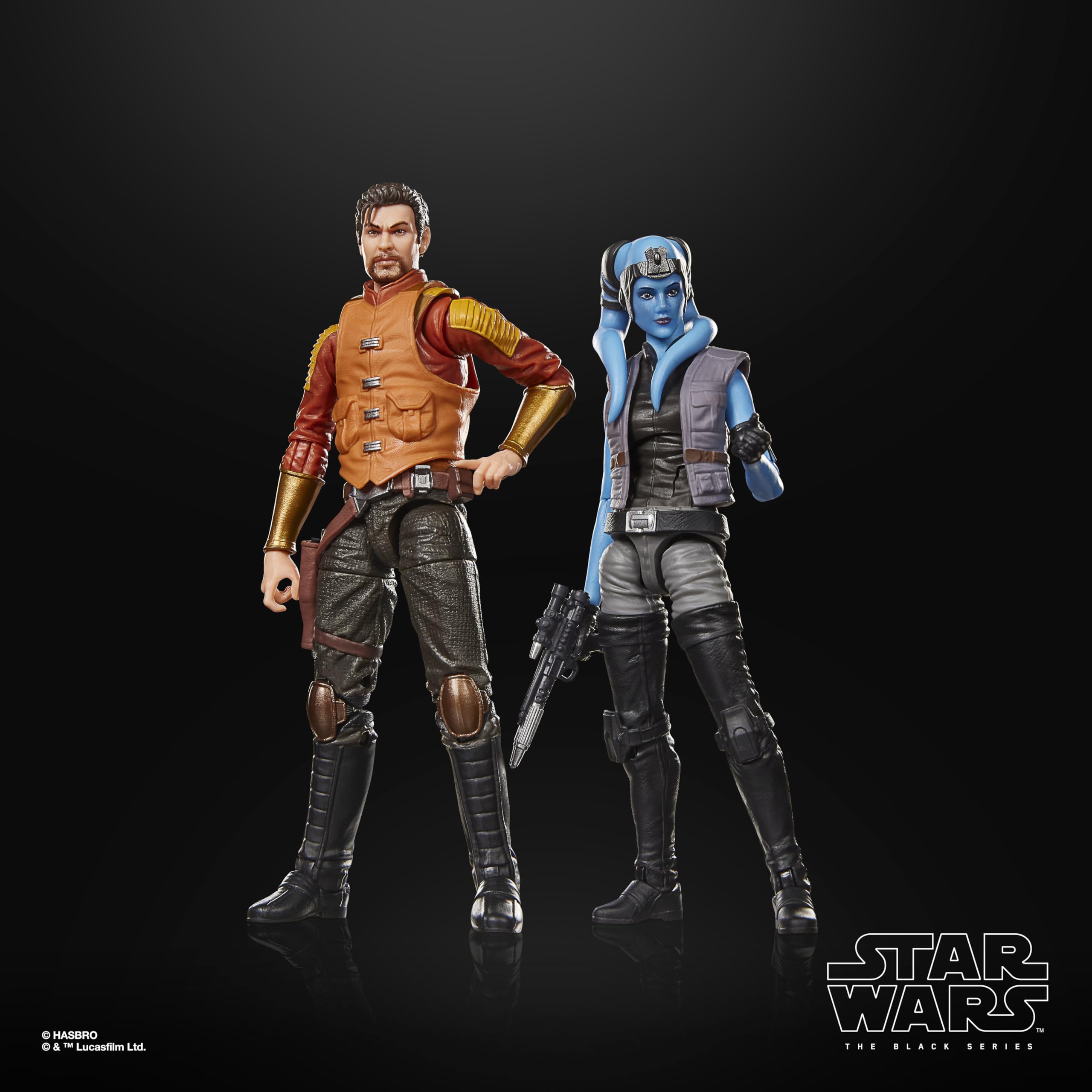 Star Wars Hasbro The Black Series Mission Vao & Carth Onasi 15 cm Action Figure 2-Pack 4