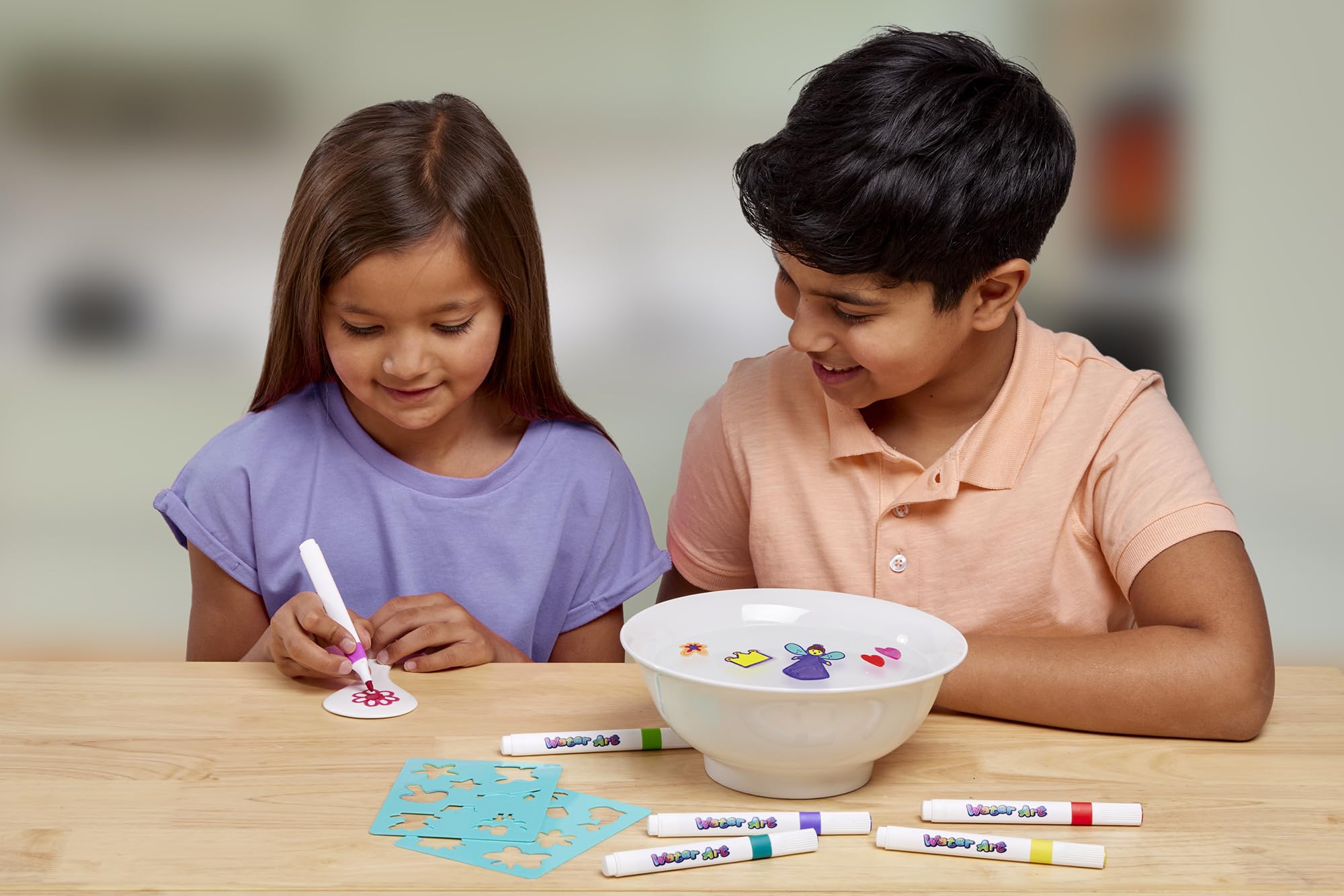 Water Art X-WA1003F Fairy Garden 6-Pen Craft Set - Arts & Crafts for Kids 9