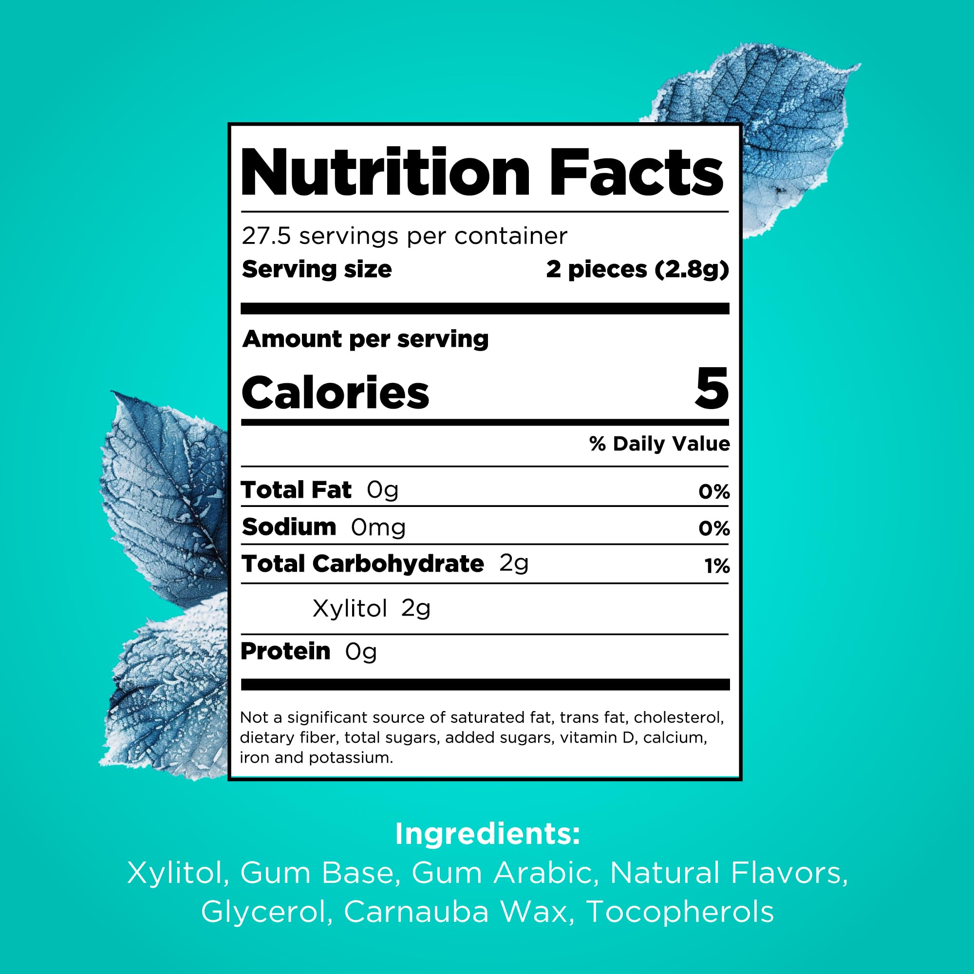 PUR Gum - Sugar Free Wintergreen Chewing Gum | Xylitol Sweetened | Vegan & Keto Friendly | 55 Count 6