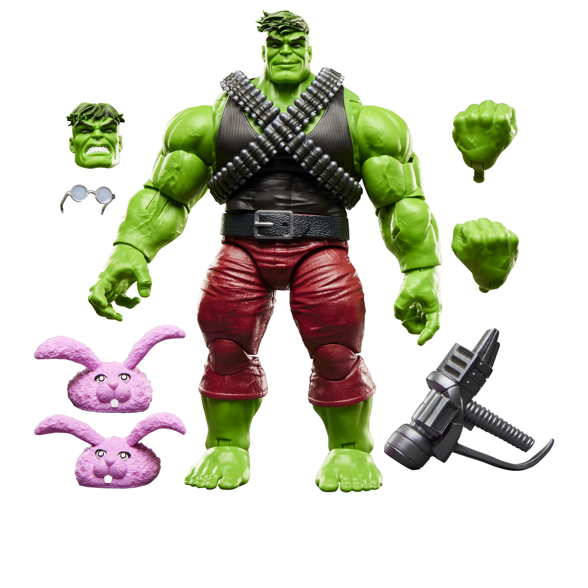 Marvel Professor Hulk Action Figure - 15cm Scale, 7 Accessories, Ages 4+ 5