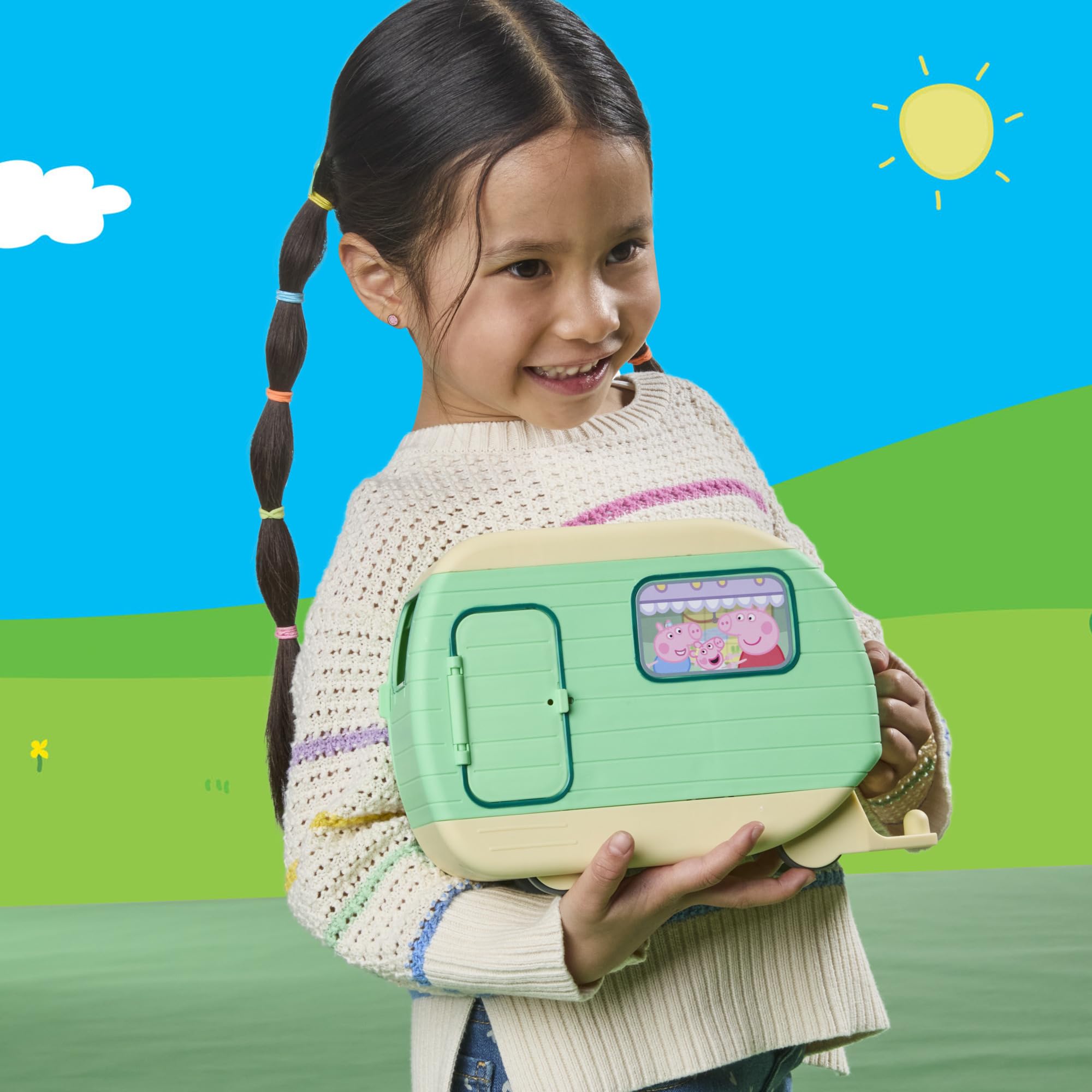 Peppa Pig Three Little Piggies Caravan Playset with 3 Figures - Ages 3+ 8