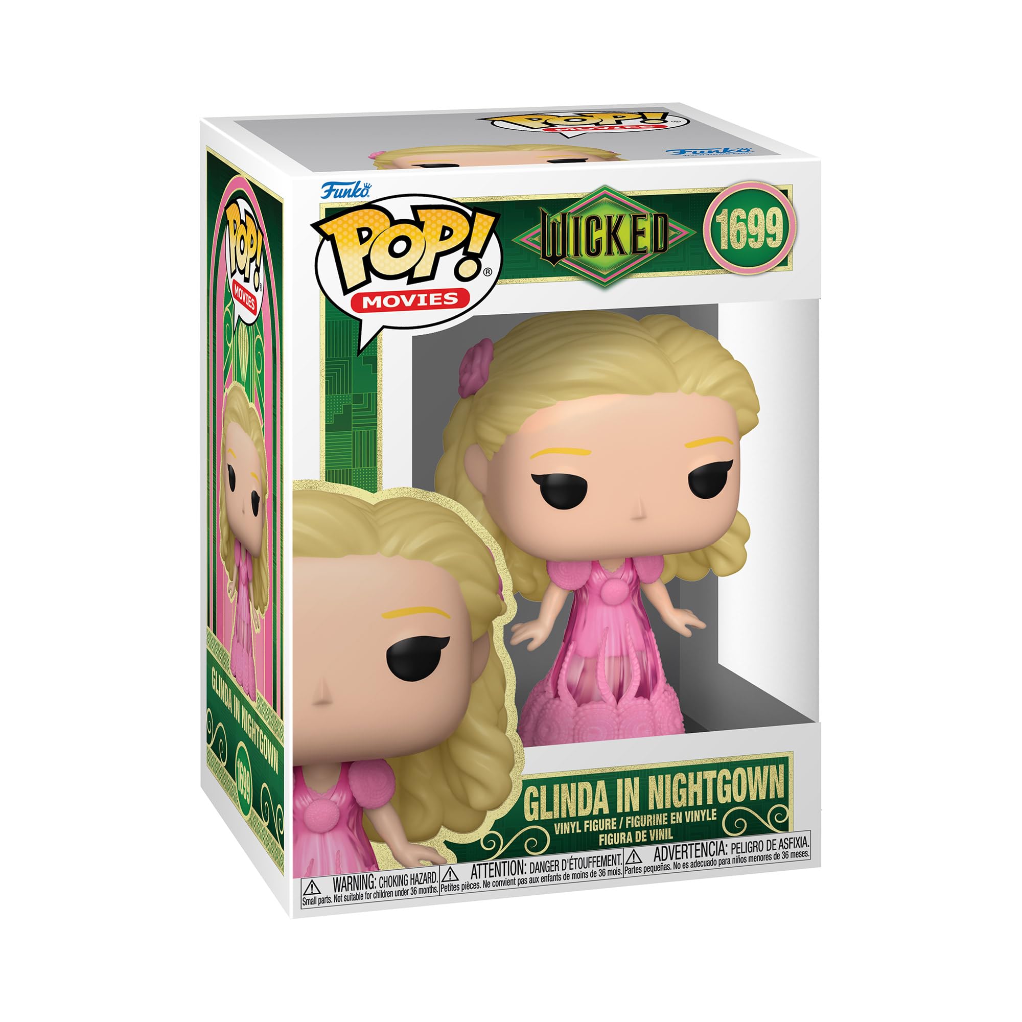 Funko Glinda in Nightgown - Wicked - Collectable Vinyl Figure | 3.75 in | Limited Edition 1