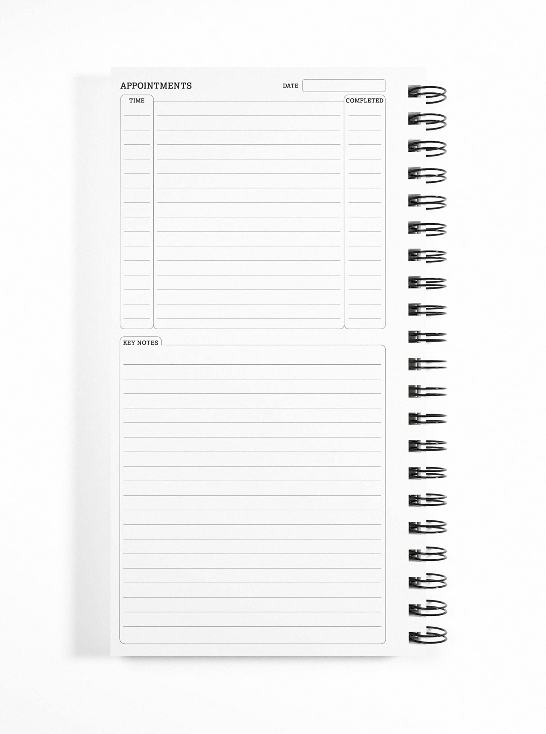Silvine To Do List Planner Wirebound Notebook - 240 Pages | 280 x 150mm | Blue 2