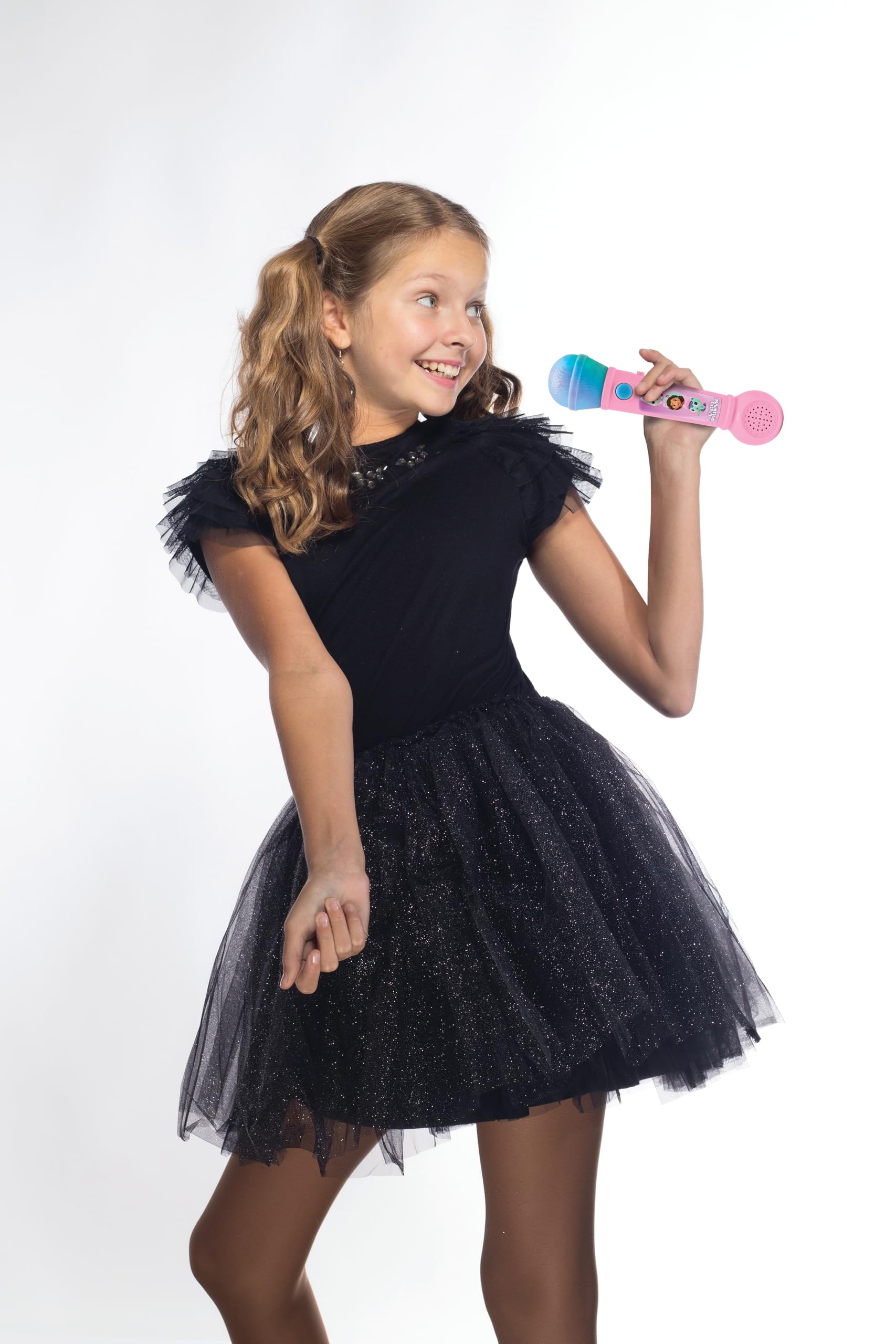 Lexibook Gabby's Dollhouse Lighting Microphone - Musical Toy with Lights & Sounds for Kids 4