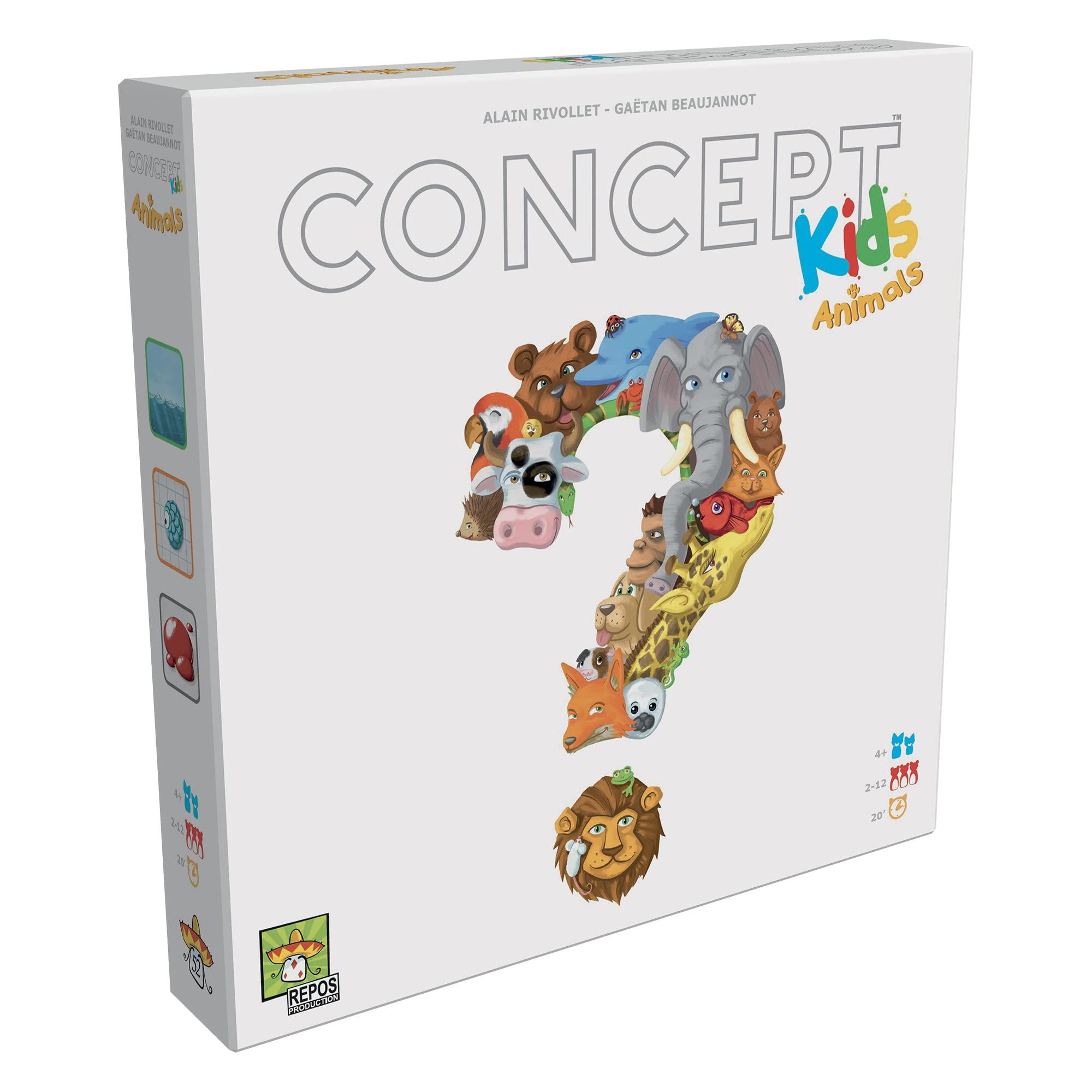 Repos Production Concept Kids: Brettspiel „Tiere“