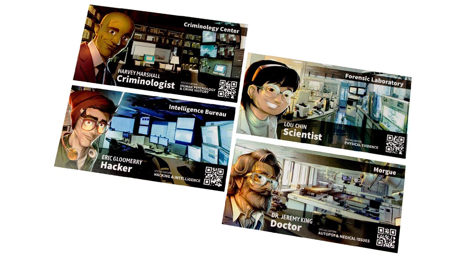 Lucky Duck Games Chronicles of Crime Brettspiel 10