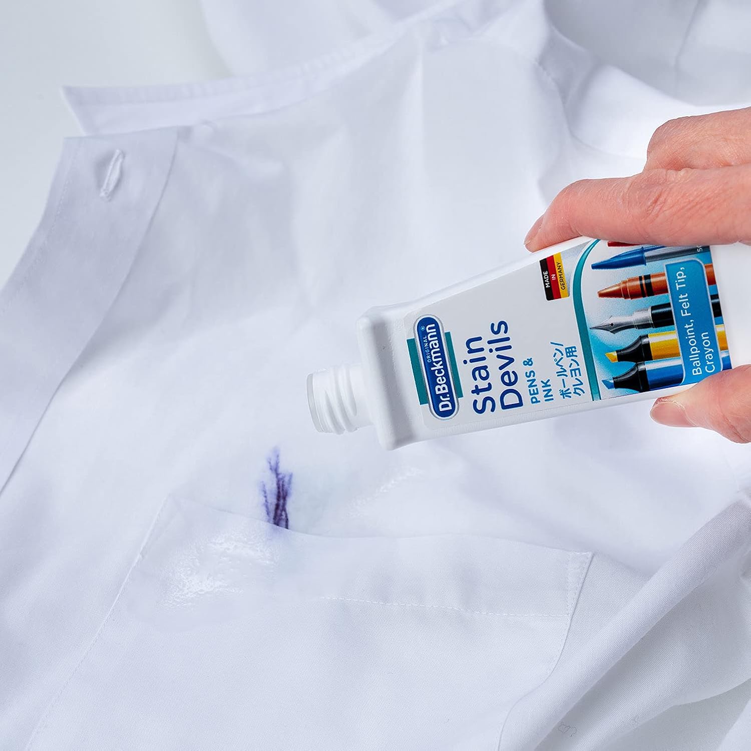Dr. Beckmann - Fleckenteufel Stift &amp; Tinte Fleckenentferner, 50 ml 6
