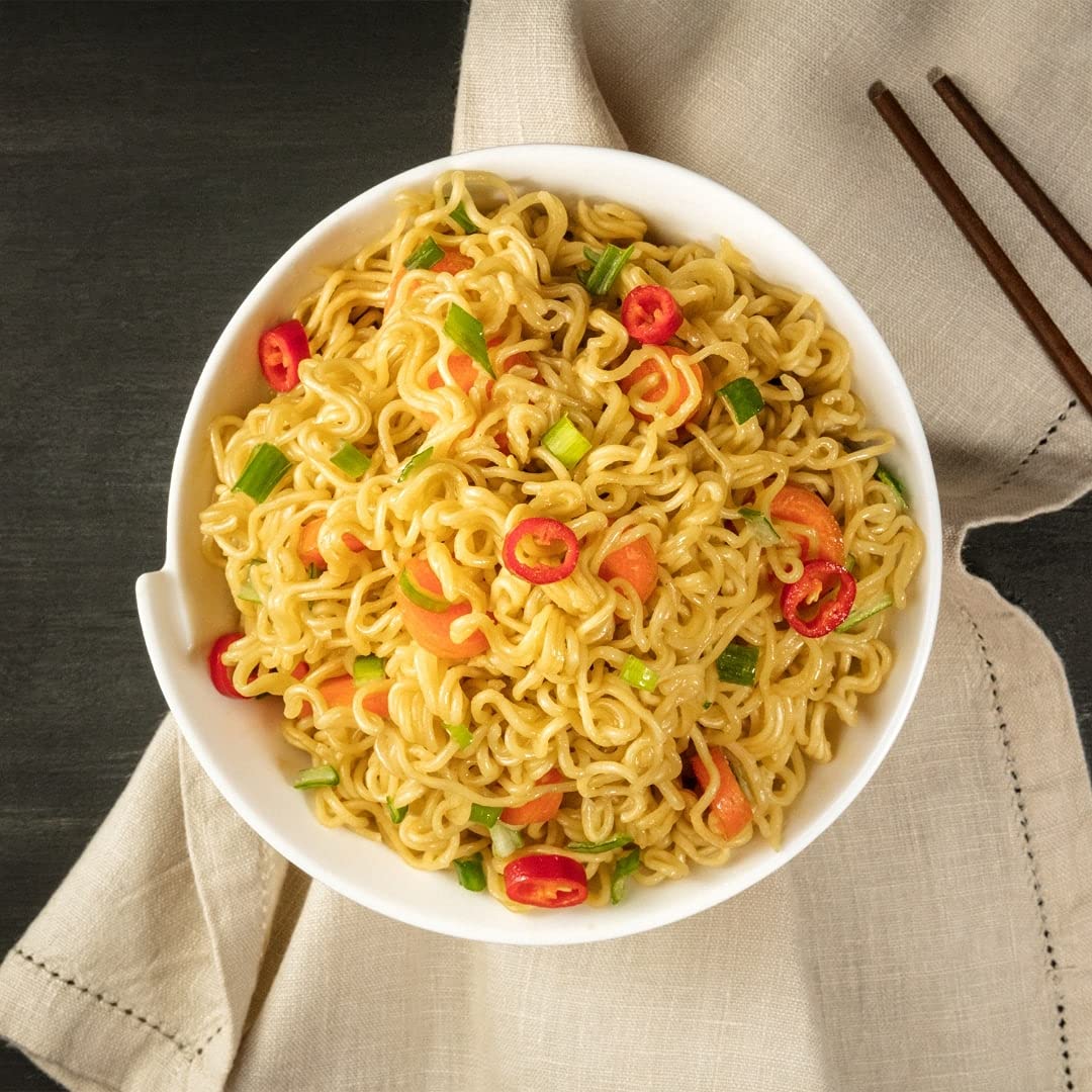 MAMA Hot and Spicy Korean Flavour Udon Noodles - Quick Prep, 90g