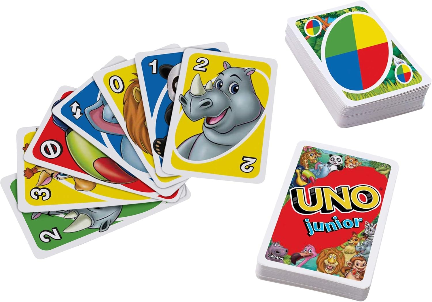Mattel Games UNO Junior Card Game for Kids 3 Years & Up - GKF04 4