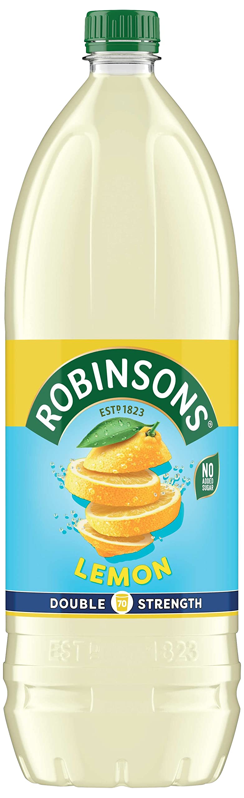 Robinsons Low Calorie Double Strength Lemon Fruit Squash Concentrate | 1.75 Litre