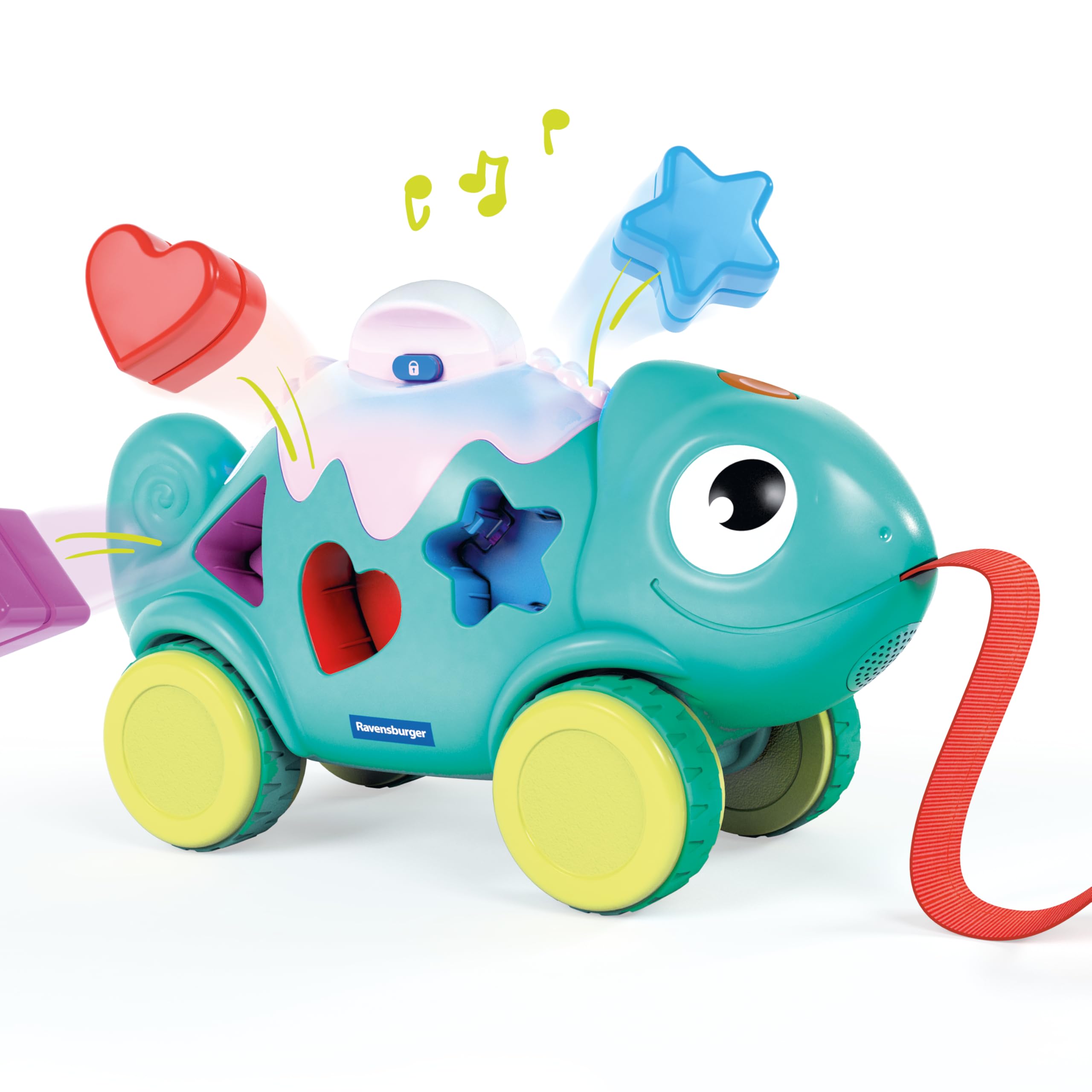 Ravensburger Play+ 4-in-1 Chameleon Colour & Shape Sorter Toy for 1 Year Old 7