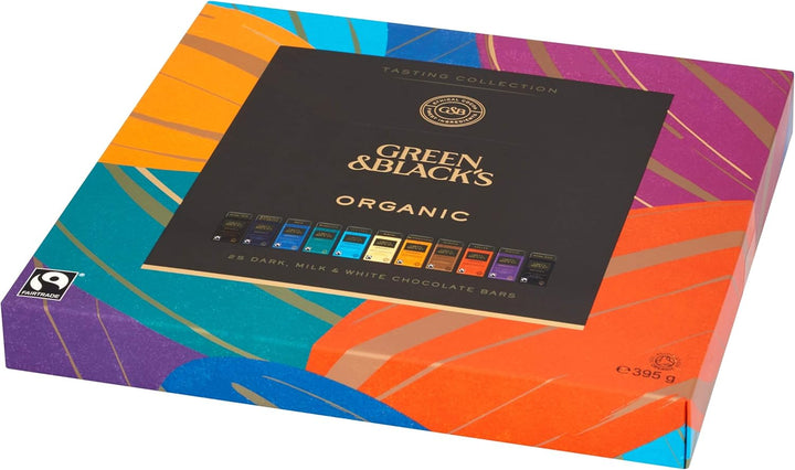 Green & Black's Organic Tasting Collection Chocolate Bars, 395g