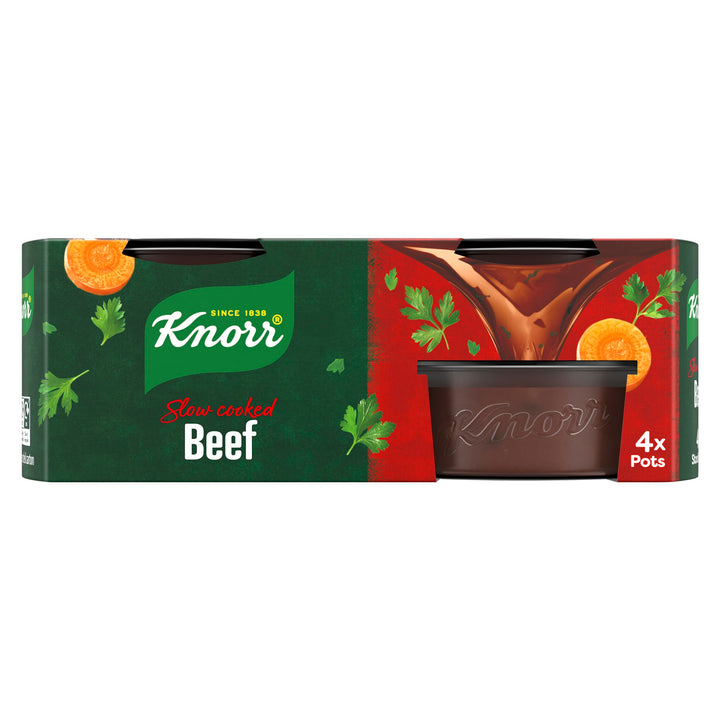 Knorr - Beef Stock Pots (112g Pack of 4)