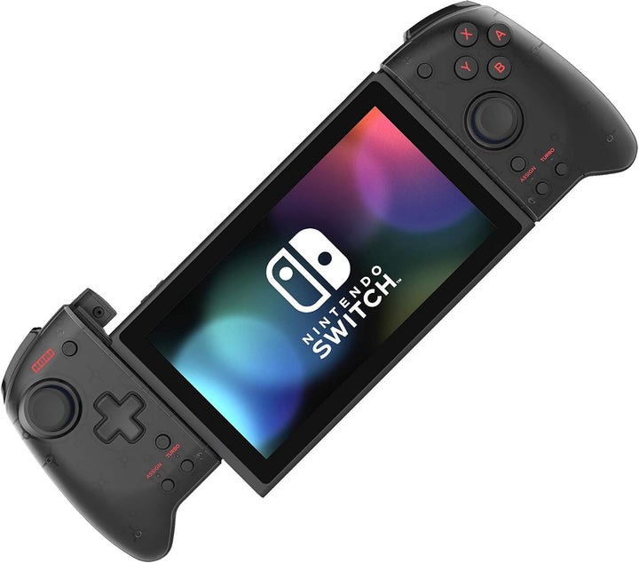 HORI Split Pad Pro (Translucent Black) for Nintendo Switch - Officially Licensed Controller for Handheld Mode