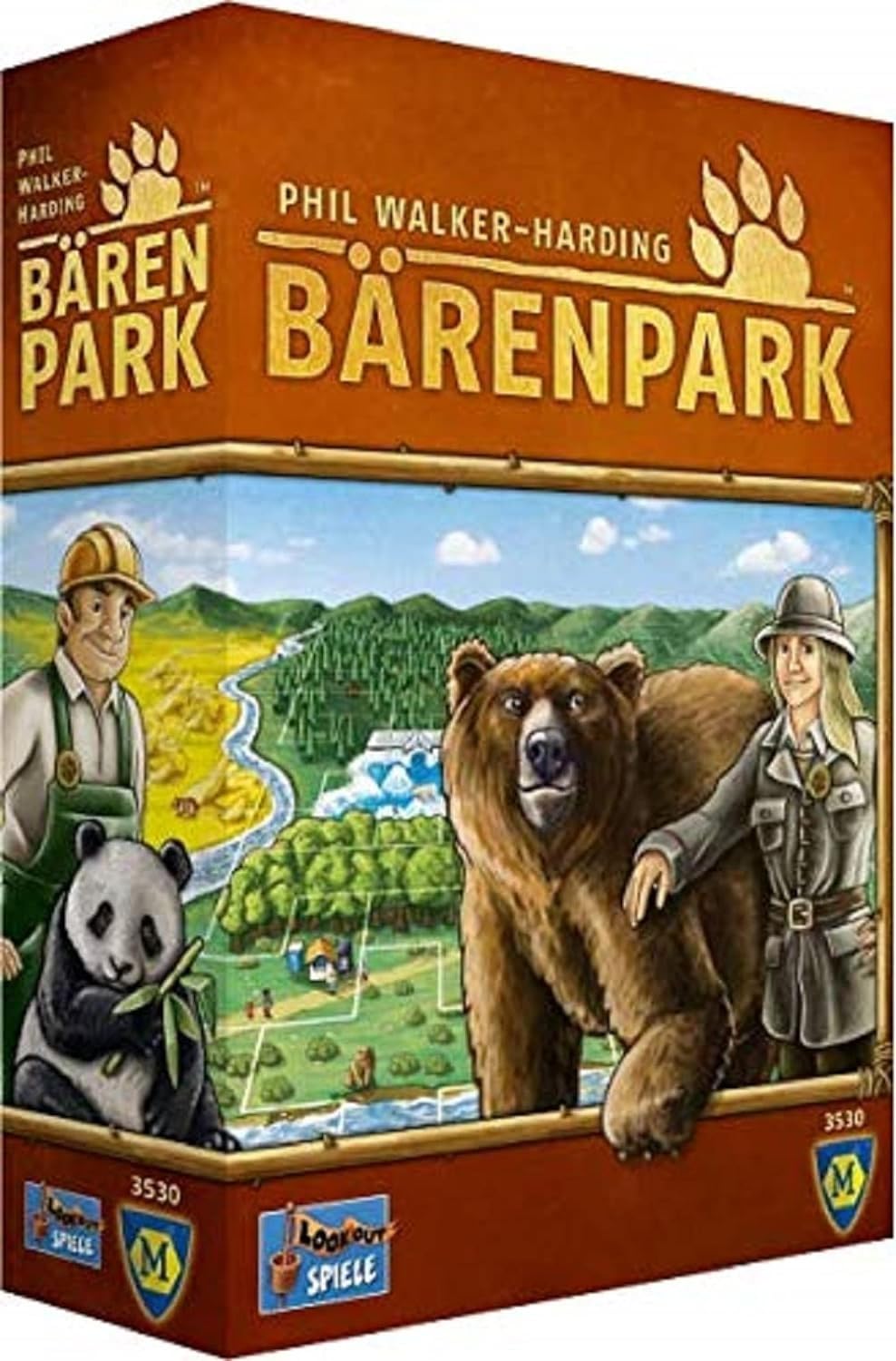 Lookout Barenpark Board Game - Strategy Family Game | 2-4 Players | Ages 8+ | 30-45 Min 2