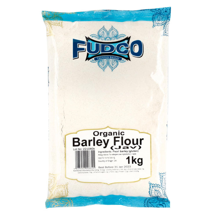 Fudco Barley Flour 1 kg - Nutrient-Rich Whole Barley Flour for Baking