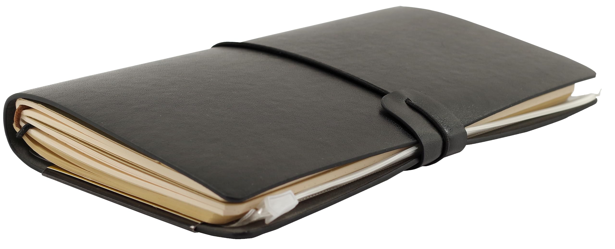 Peter Pauper Press Voyager Modular Notebook - 3 Inserts | Faux Leather Cover | 80 gsm Paper 7