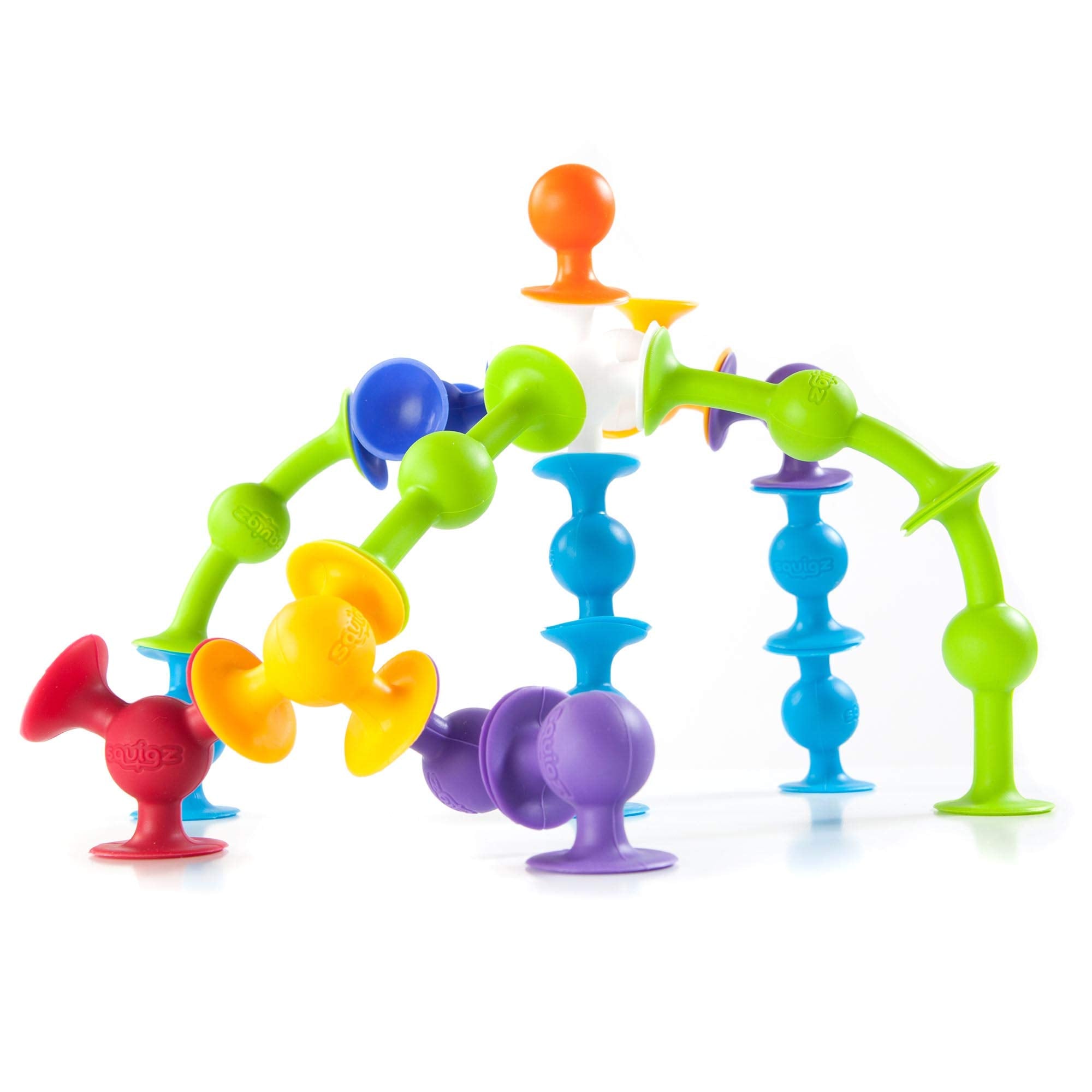 Fat Brain Toys Squigz Starter Set - Suction Construction Toy | 22 Pieces | Ages 3+ 8